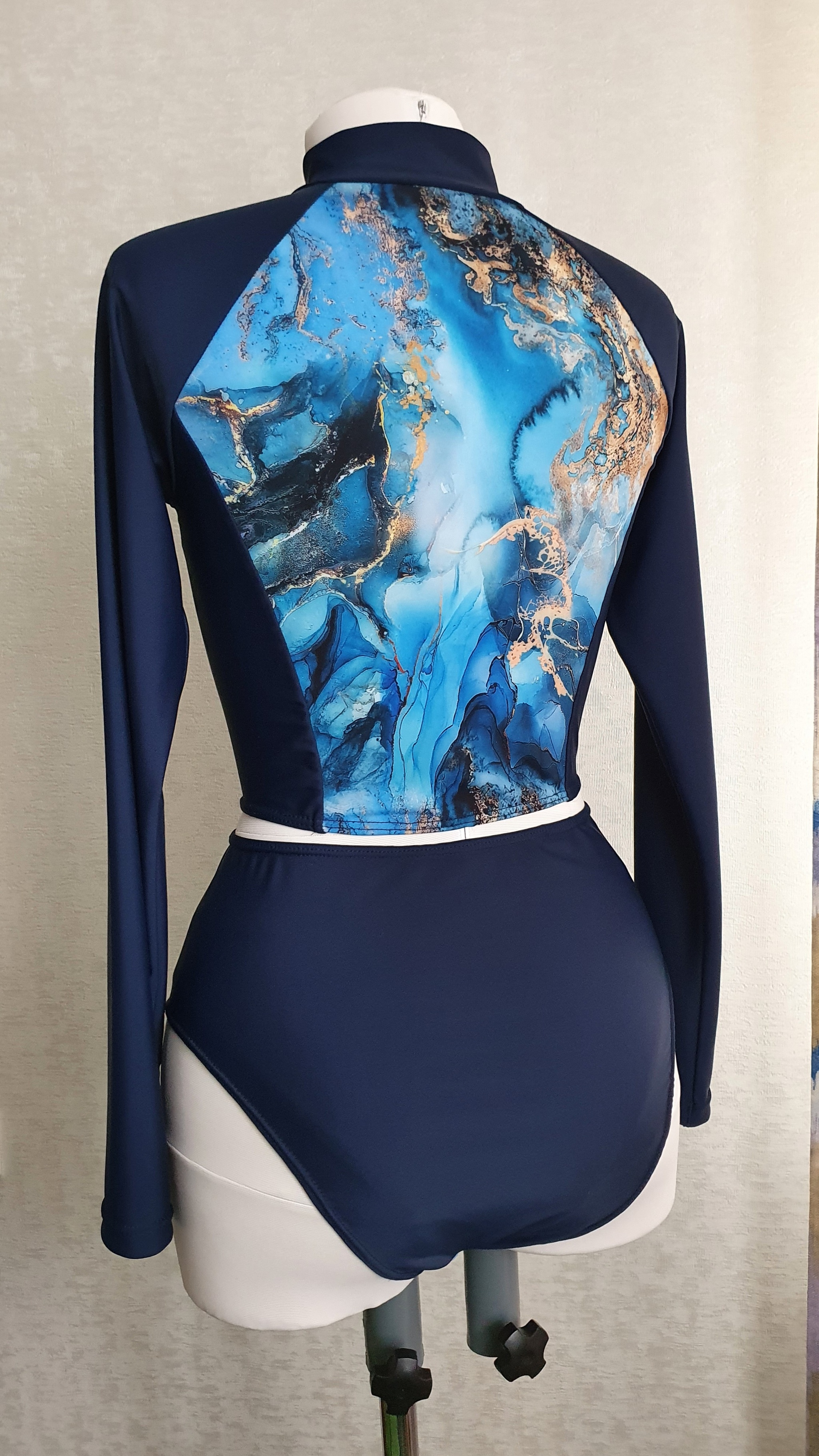 Finished my first swimsuit - My, Sewing, Swimsuit, Handmade, Longpost