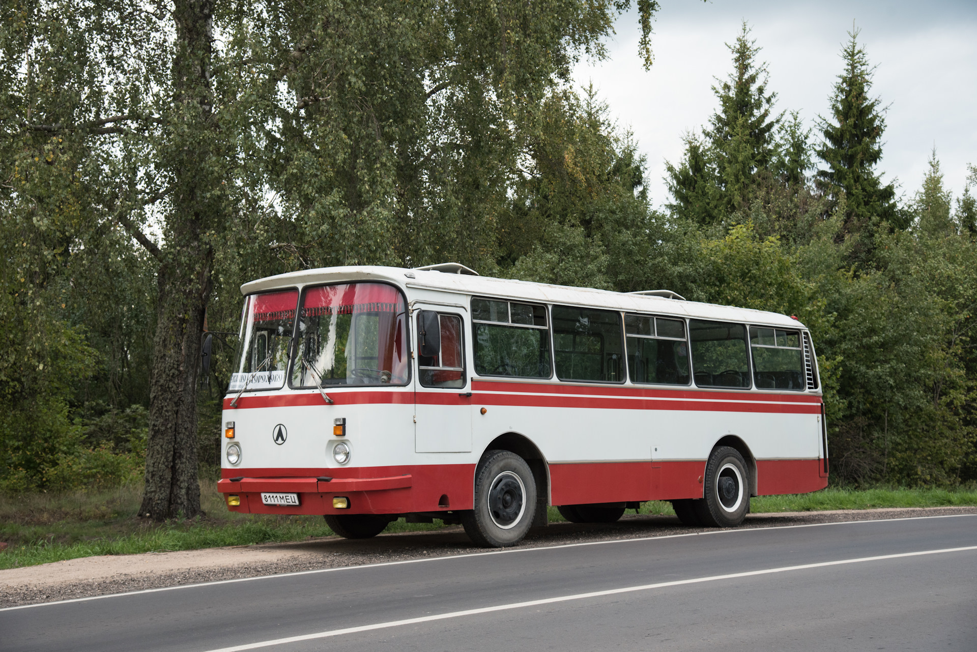 LAZ. - My, Bus, Drive, Travels, Village, Dacha, Childhood memories