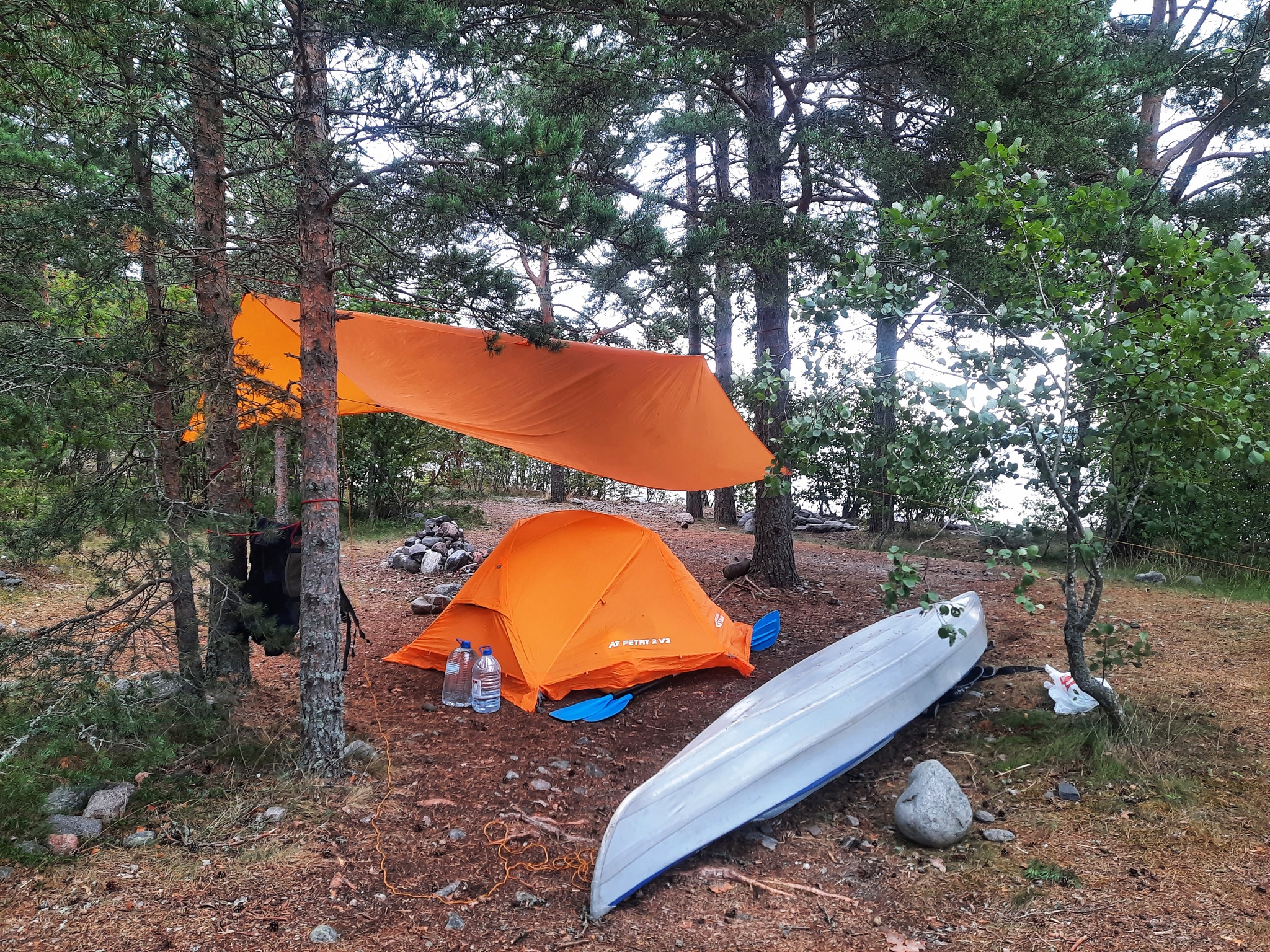 Kayaking on Ladoga (summer 2021) - My, Water tourism, Ladoga, Kayaking, Travels, Nature, Longpost