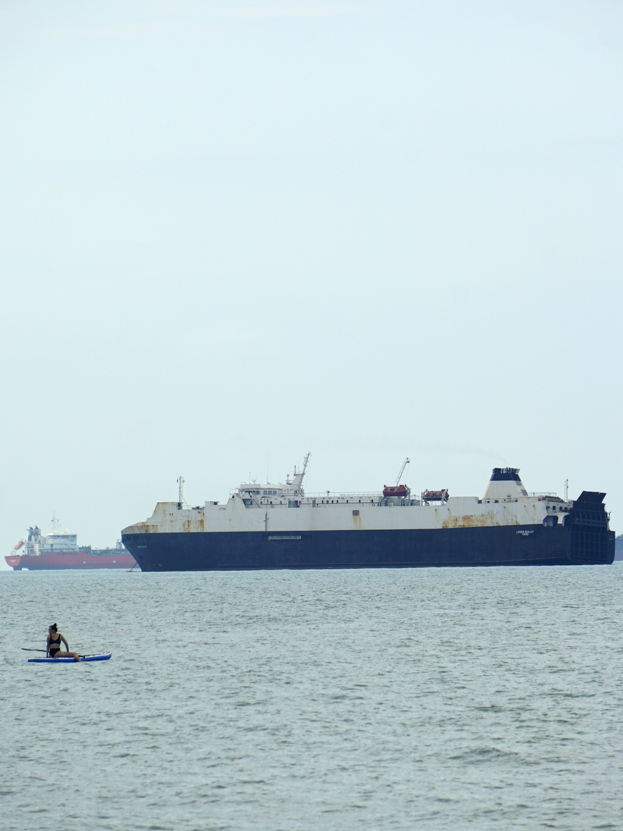 Cameroonian bulk carrier Lider Bulut off the coast of Tuapse - My, Black Sea, Tuapse, Краснодарский Край, Bulk carrier, Ran aground, The photo, Longpost