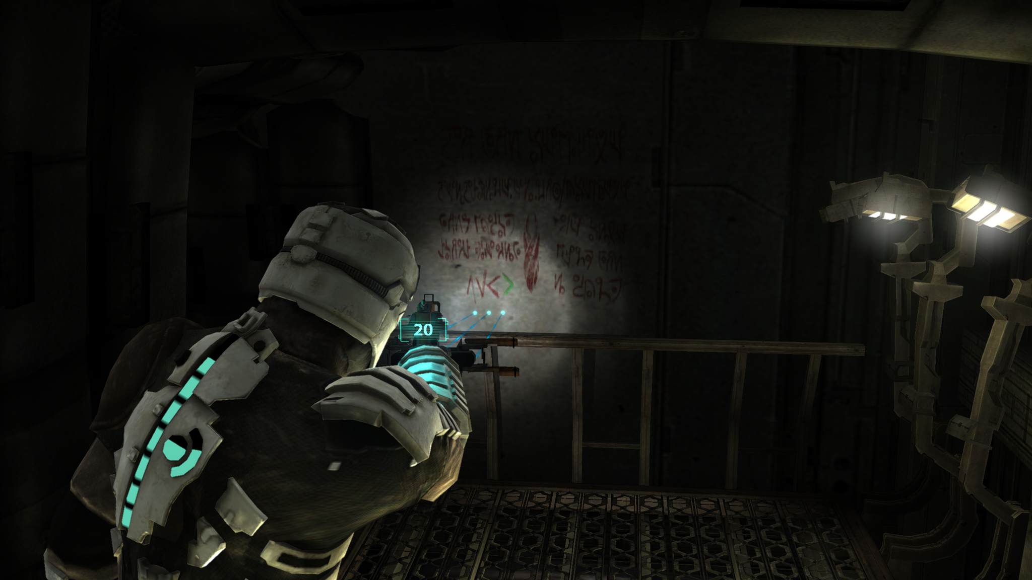 The secret of glowing inscriptions in Dead Space - My, Dead space, Secret, Cheats, Longpost