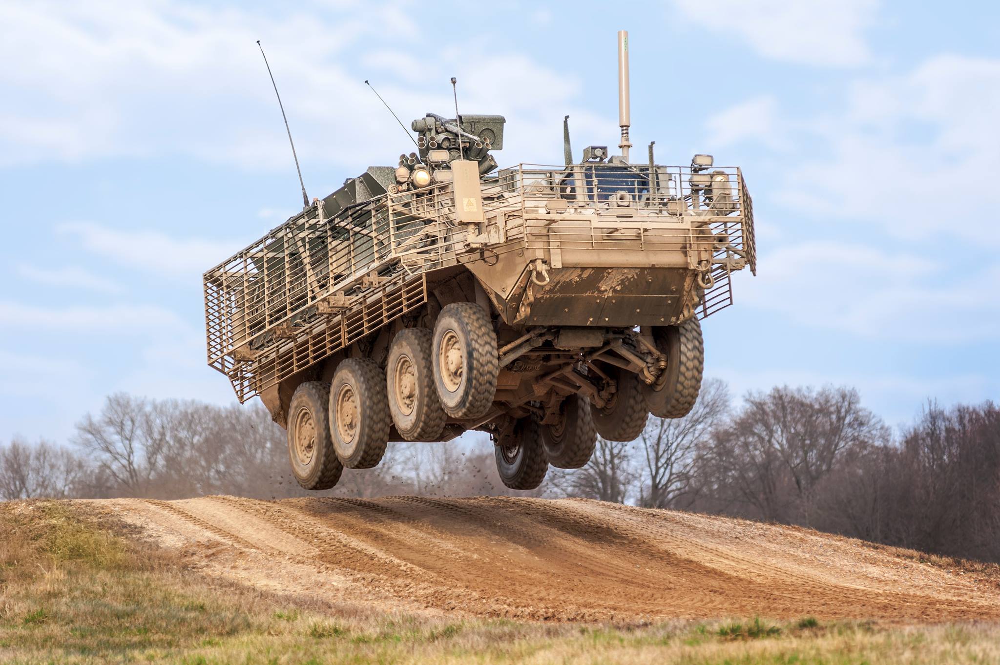 flew - Stryker, Stryker, Armored vehicles