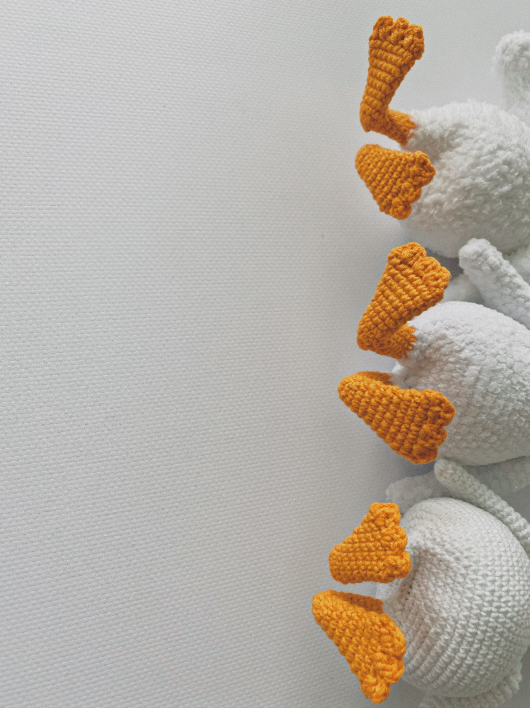 Knitted geese - My, Amigurumi, Handmade, With your own hands, Needlework, Needlework without process, Knitting, Crochet, Knitted toys, Creation, Hobby, Гусь, Longpost