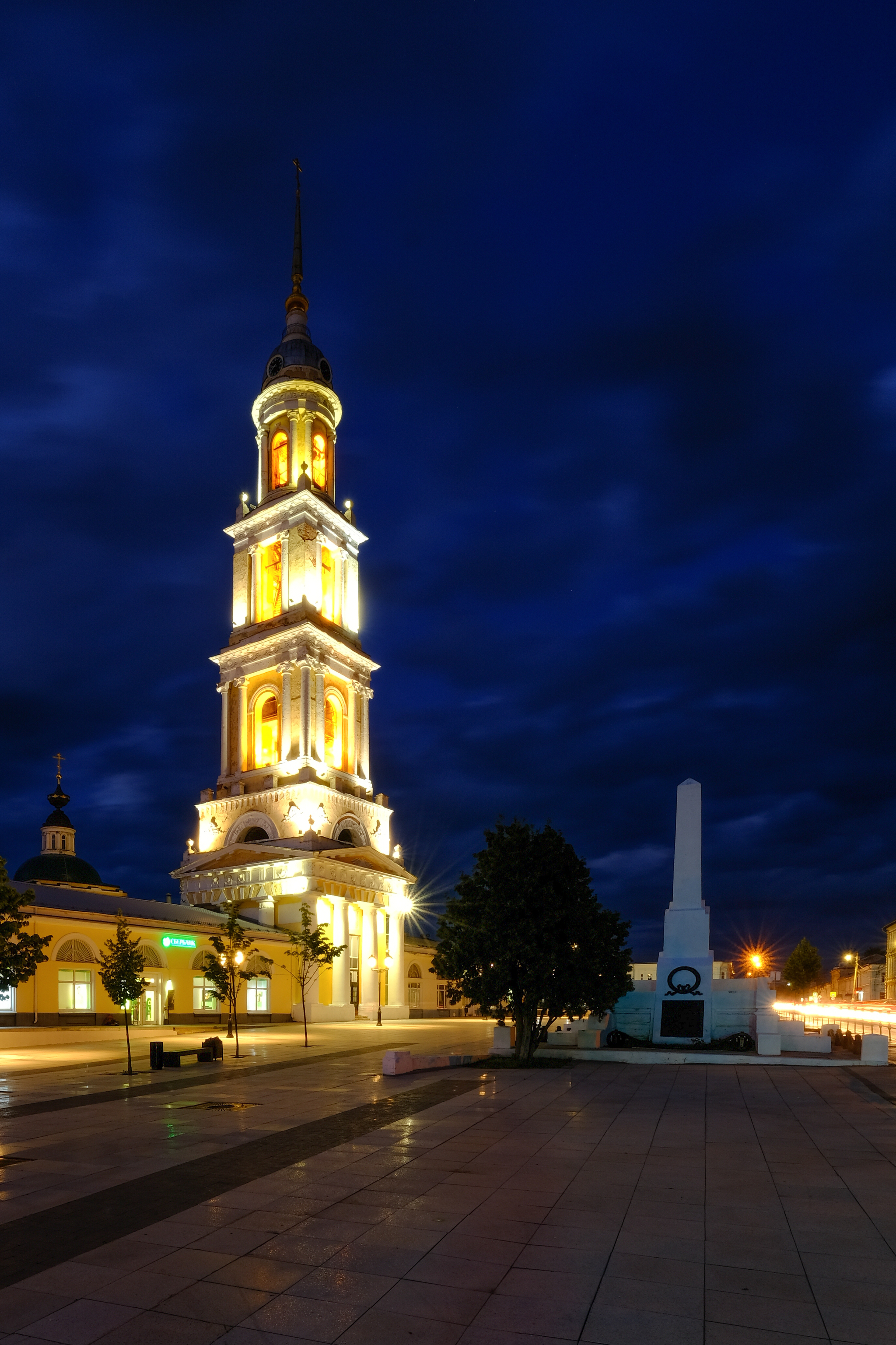 Evening Kolomna - My, The photo, Fujifilm, Kolomna, Moscow region, Architecture, Night city, Longpost