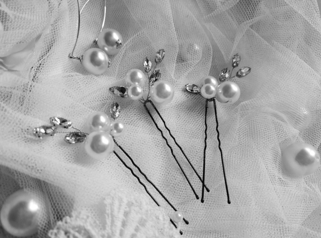 summer bride 4 - My, Hairpins, Needlework without process, No rating, Bride, Hobby, Handmade