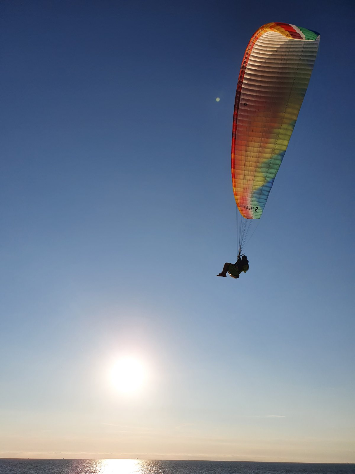 Flight over the Curonian Spit - My, Beginning photographer, The photo, Street photography, Mobile photography, beauty of nature, Flight, Paragliding, Sunset, Baltic Sea, Curonian Spit, Longpost