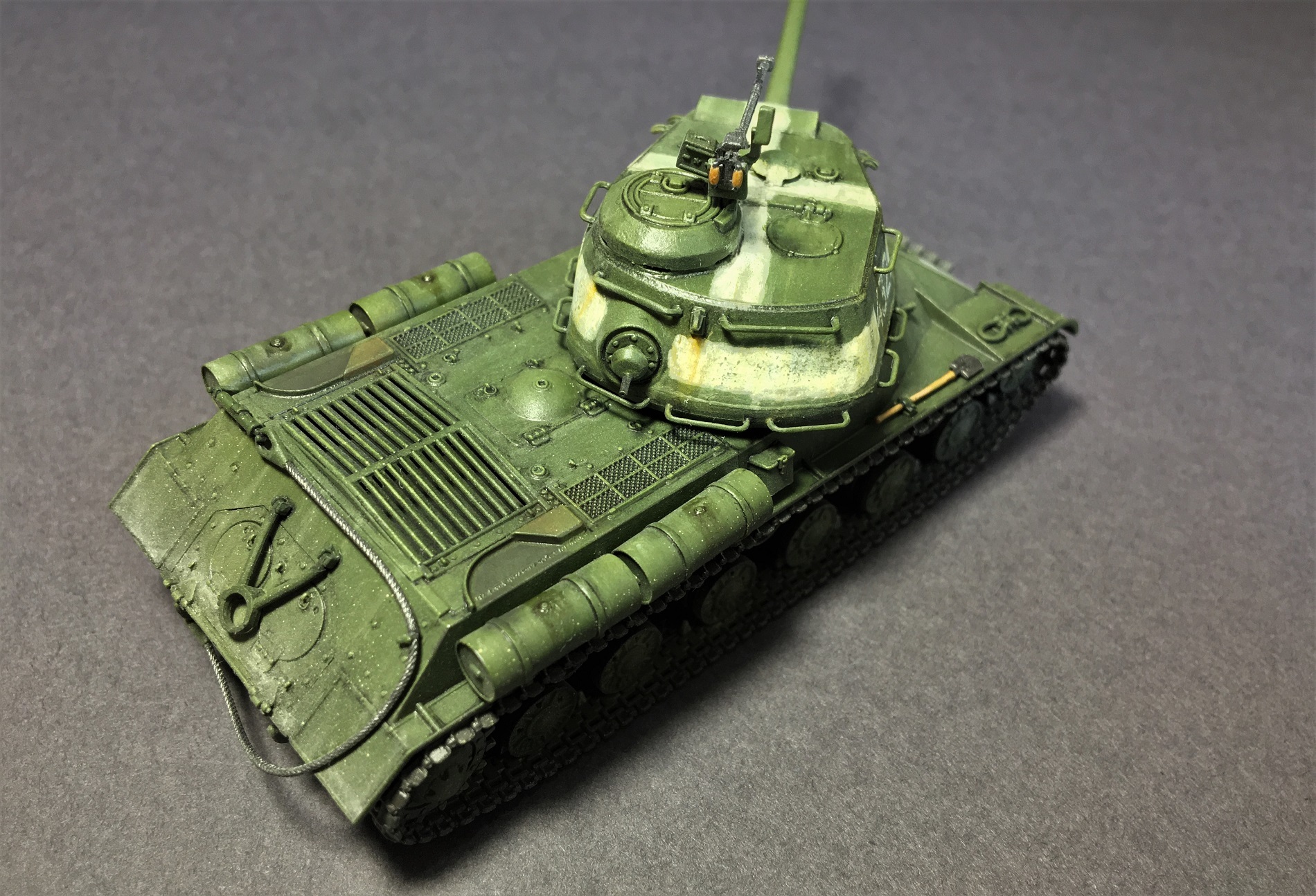 IS-2 from Zvezda. - My, Stand modeling, Scale model, Tanks, IS-2, Longpost