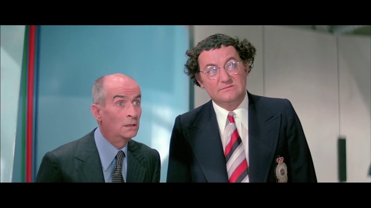 The KFC is leaving Russia. New name: Chicken or leg?) - Humor, KFC, Brands, Louis de Funes, Movies, Nostalgia, Retro