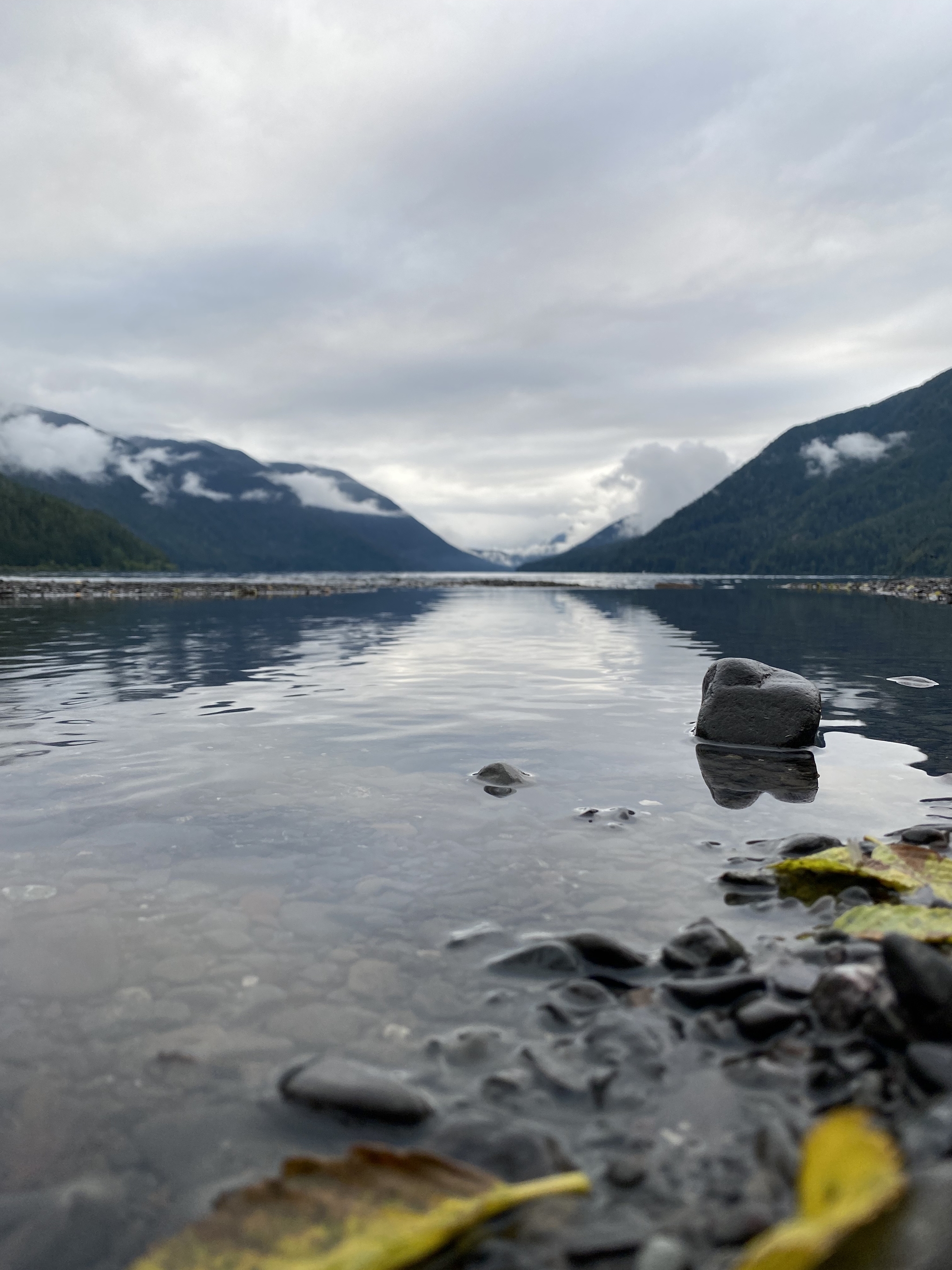 A bit of Twin Peaks vibe - My, North America, The photo, Nature, Washington, Lake, Images, Longpost