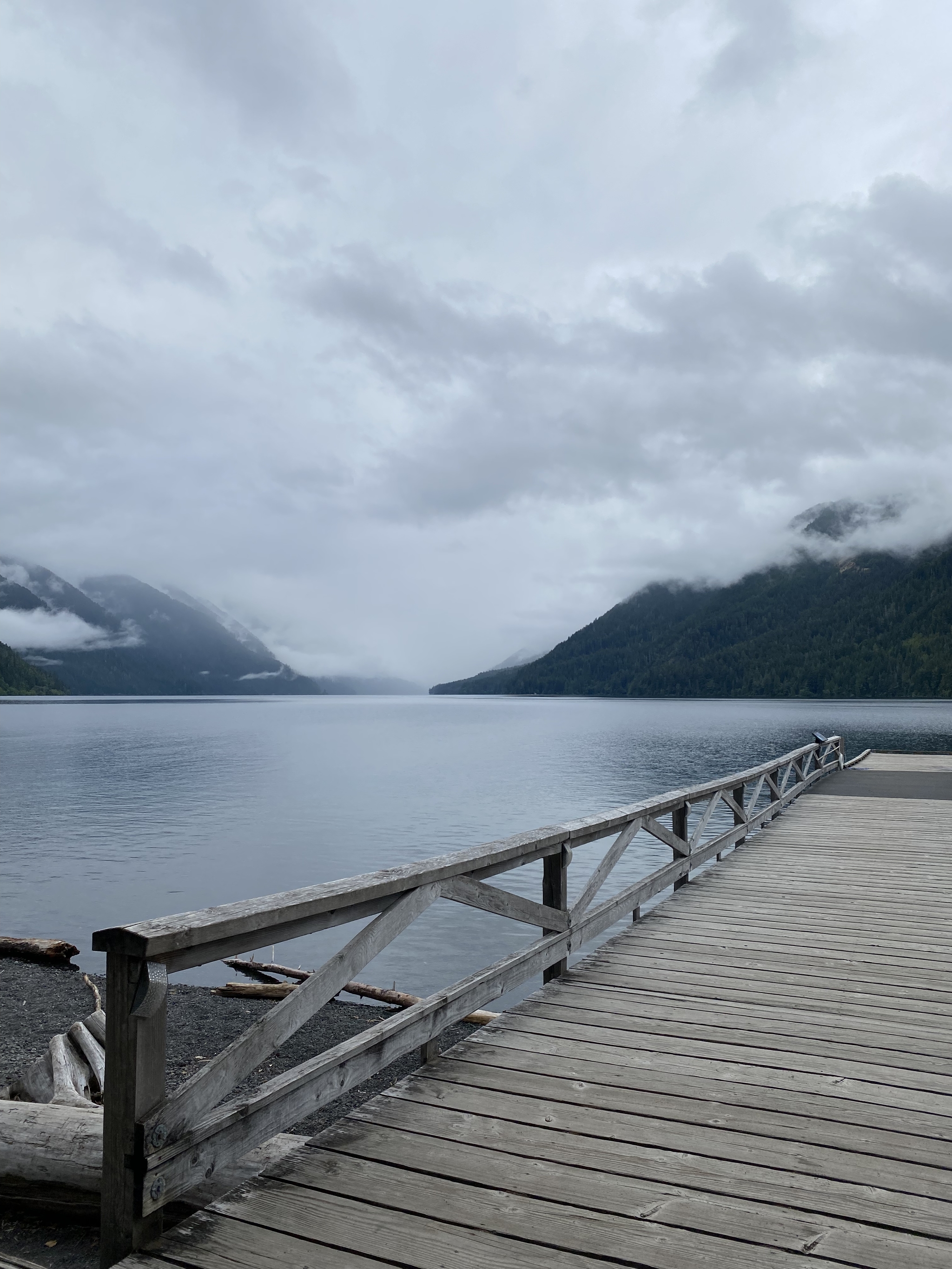 A bit of Twin Peaks vibe - My, North America, The photo, Nature, Washington, Lake, Images, Longpost