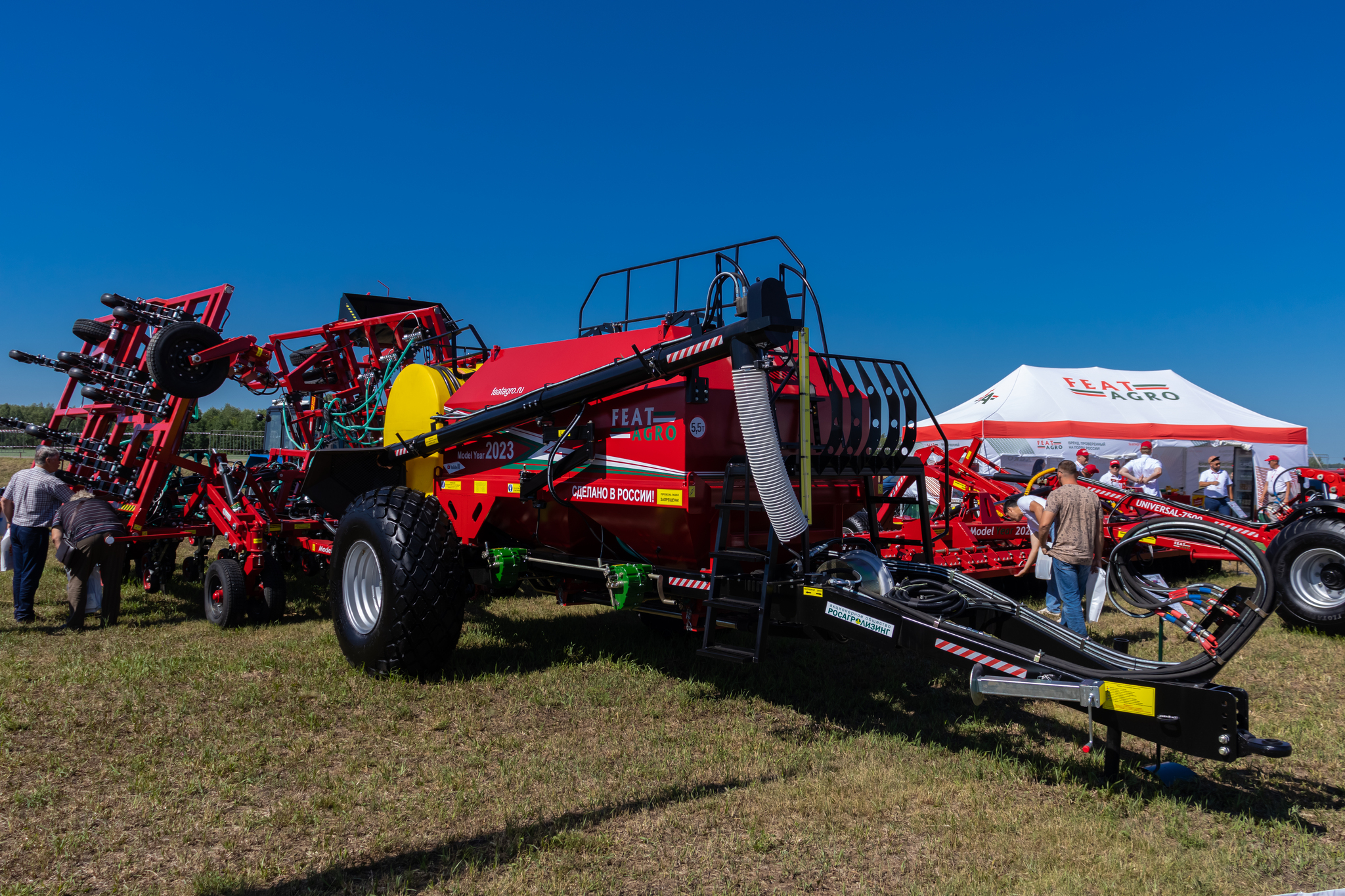 Siberian Field Day 2022 part 2 - My, The photo, Сельское хозяйство, Exhibition, Tractor, Combine harvester, Field, Technics, Agricultural machinery, Barnaul, Summer, Canon, Longpost