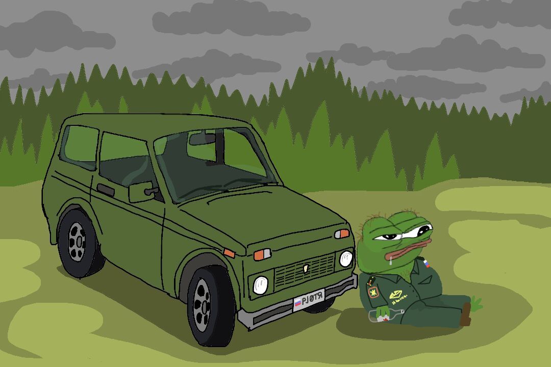 На природе - Мемы, Pepe, Авто