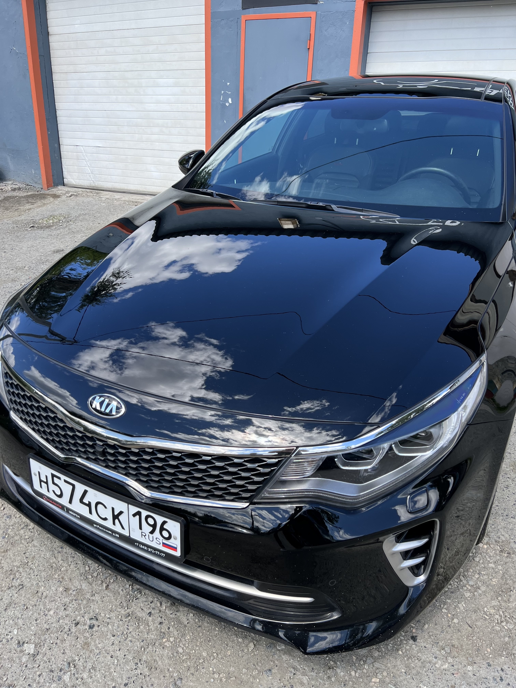 Kia Optima Полировка кузова или как убить лкп авто на конвейерной Мойке - Моё, Авто, Полировка, Детейлинг, Екатеринбург, Kia, Длиннопост