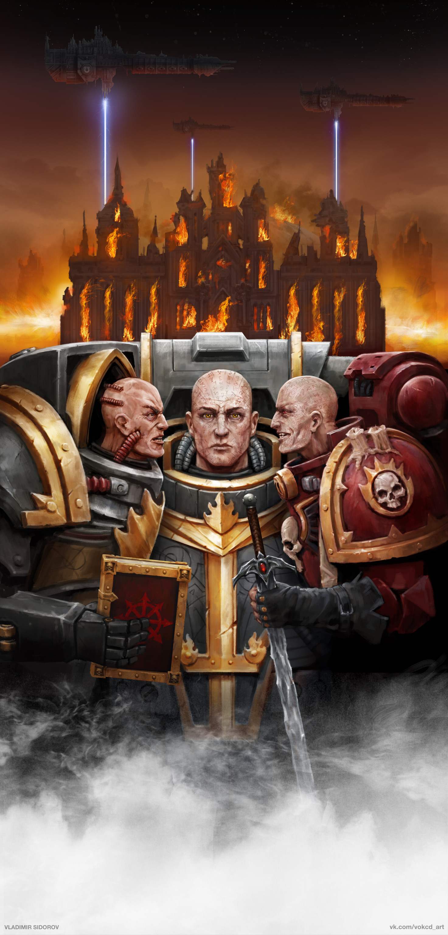 Varhammer40k for dummies. Primarchs: Lorgar Aurelian - My, Chaos space marines, Warhammer 40k, Warhammer, Lorgar Aurelian, Word bearers, Mat, Longpost