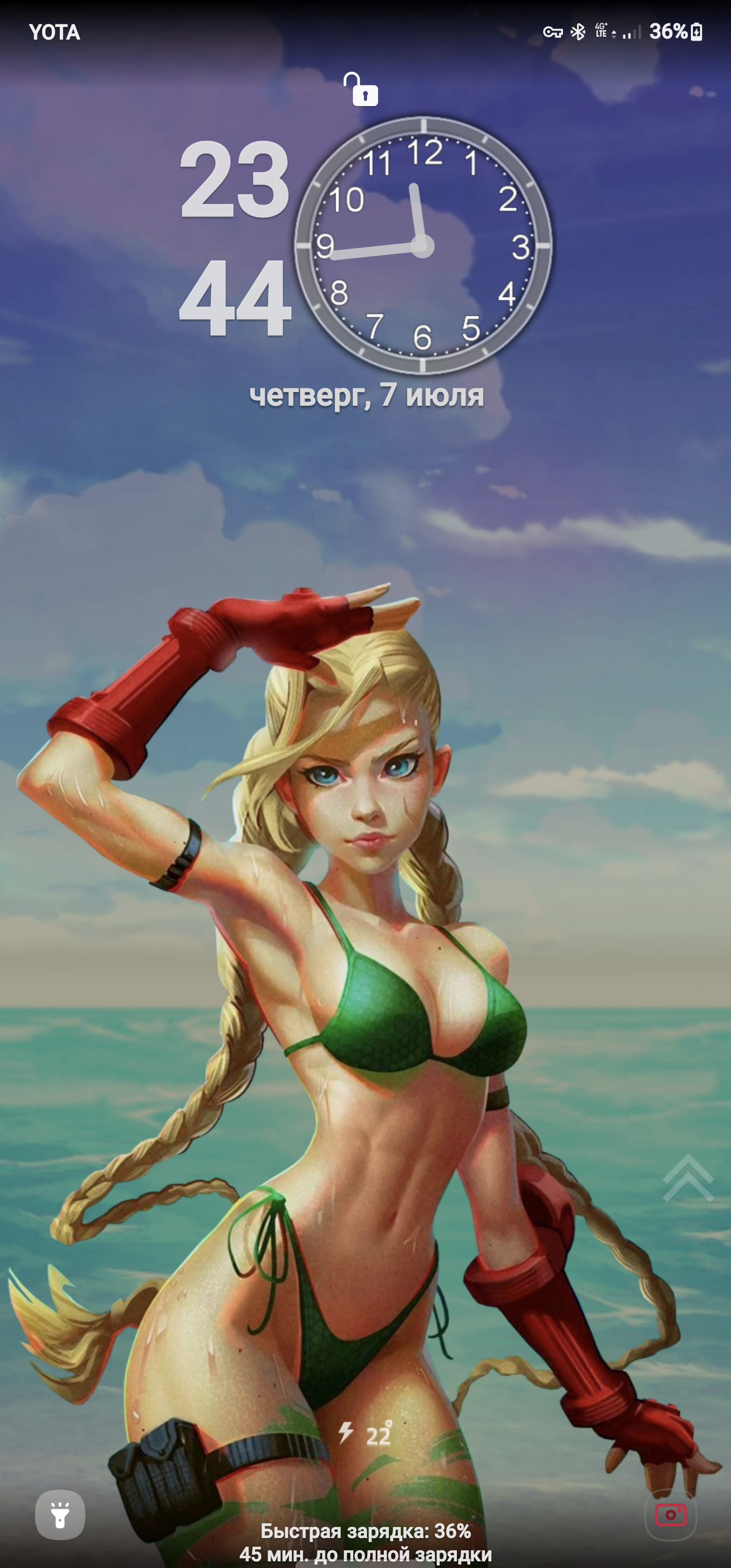 Флн на телефон #2.2 косички - NSFW, Рисунок, Street Fighter, Cammy White, Девушки, Купальник, Лето, Igor Lomov, Арт, Обои на телефон, Длиннопост