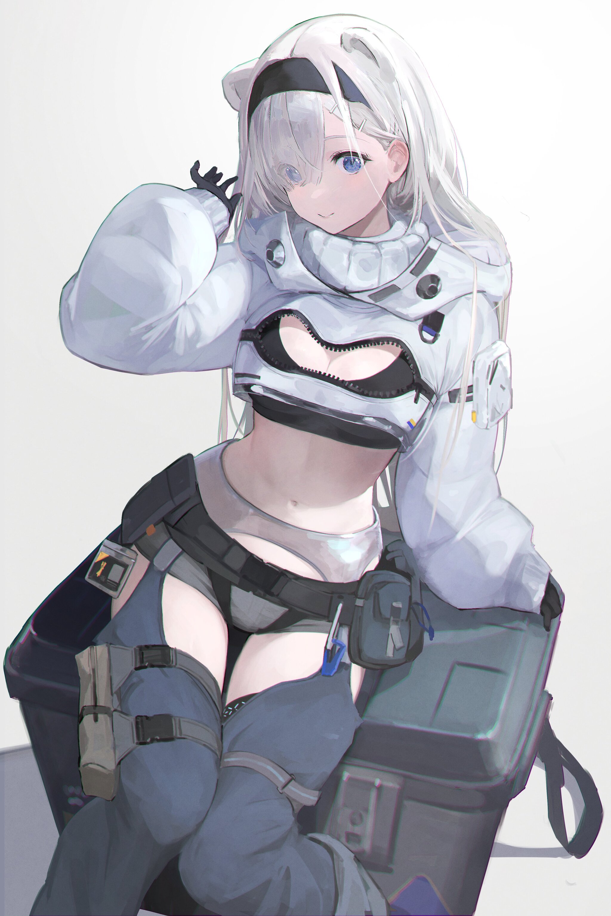 Arknights operators - Аниме, Anime Art, Arknights, Ceobe (Arknights), Beanstalk (Arknights), Ratatos, Aurora (Arknights), Pallas, Dobermann (Arknights), La Pluma, Длиннопост