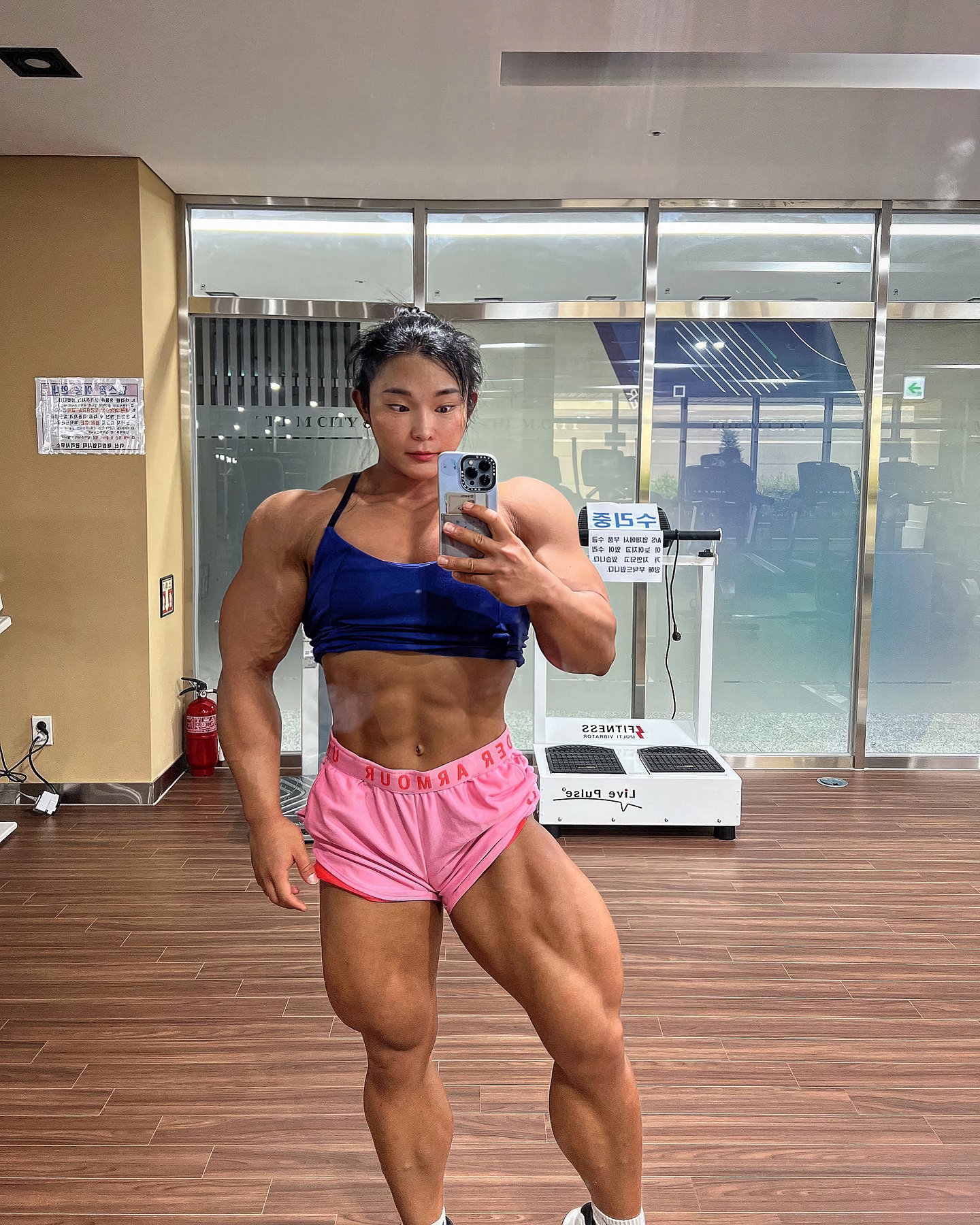 Eunhee Kang (@eheekang) - Eunhee Kang, Strong girl, Sleep-Sleep, Extreme muscles, Asian, Sports girls, The photo, Body-building, Bodybuilders, Video, Vertical video, Longpost