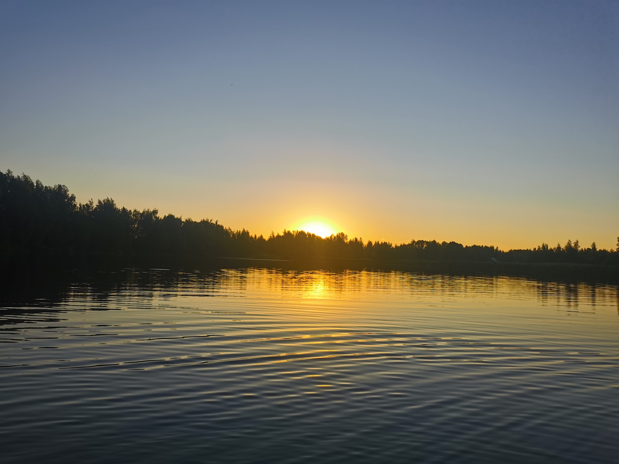 First experience on a sapboard - My, SUPsurfing, Water, Lake, Moscow region, beauty