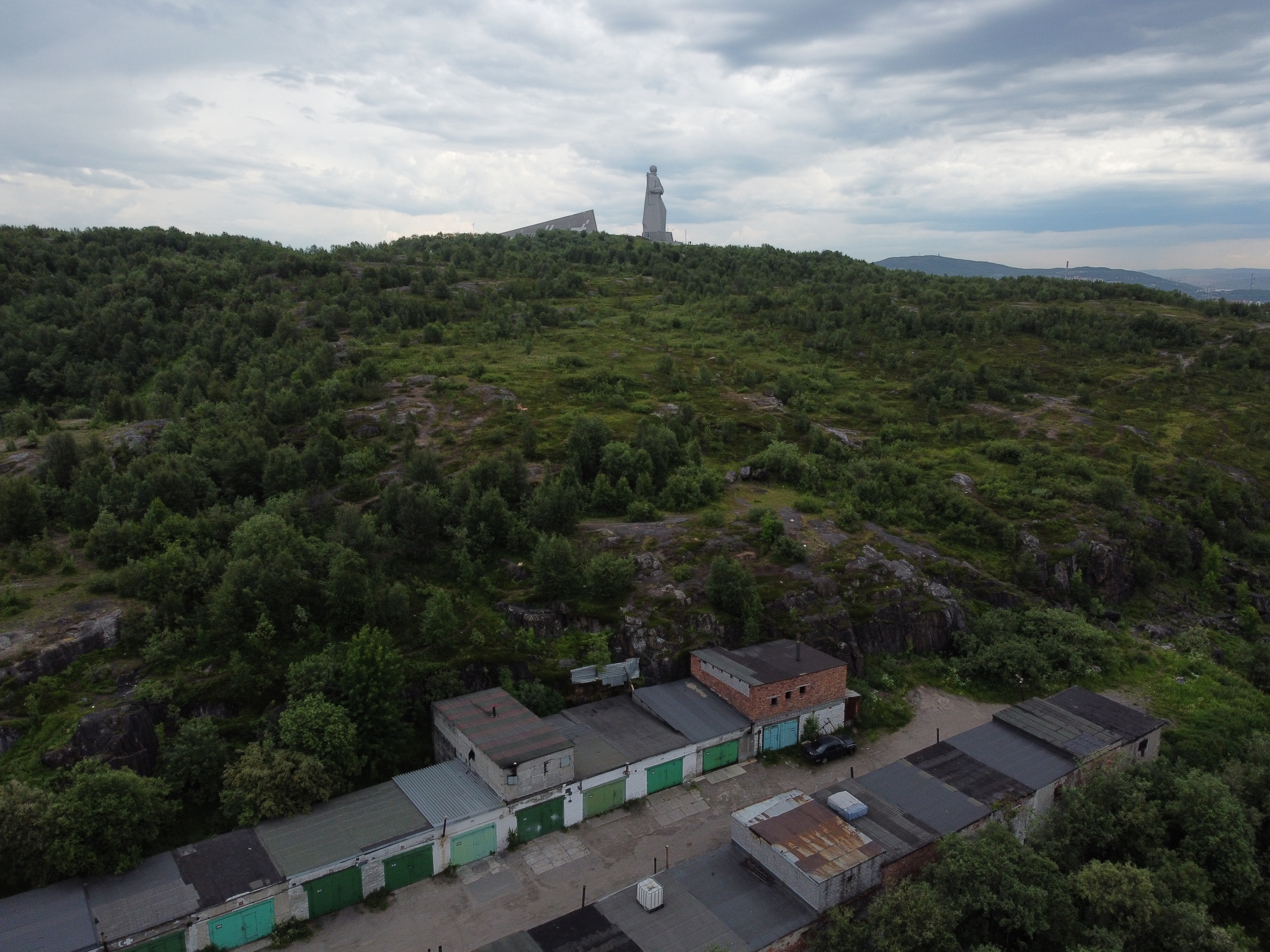 Памятник Алеша в Мурманске - Моё, Мурманск, Архитектура, Мурманская область, Кольский полуостров, Длиннопост