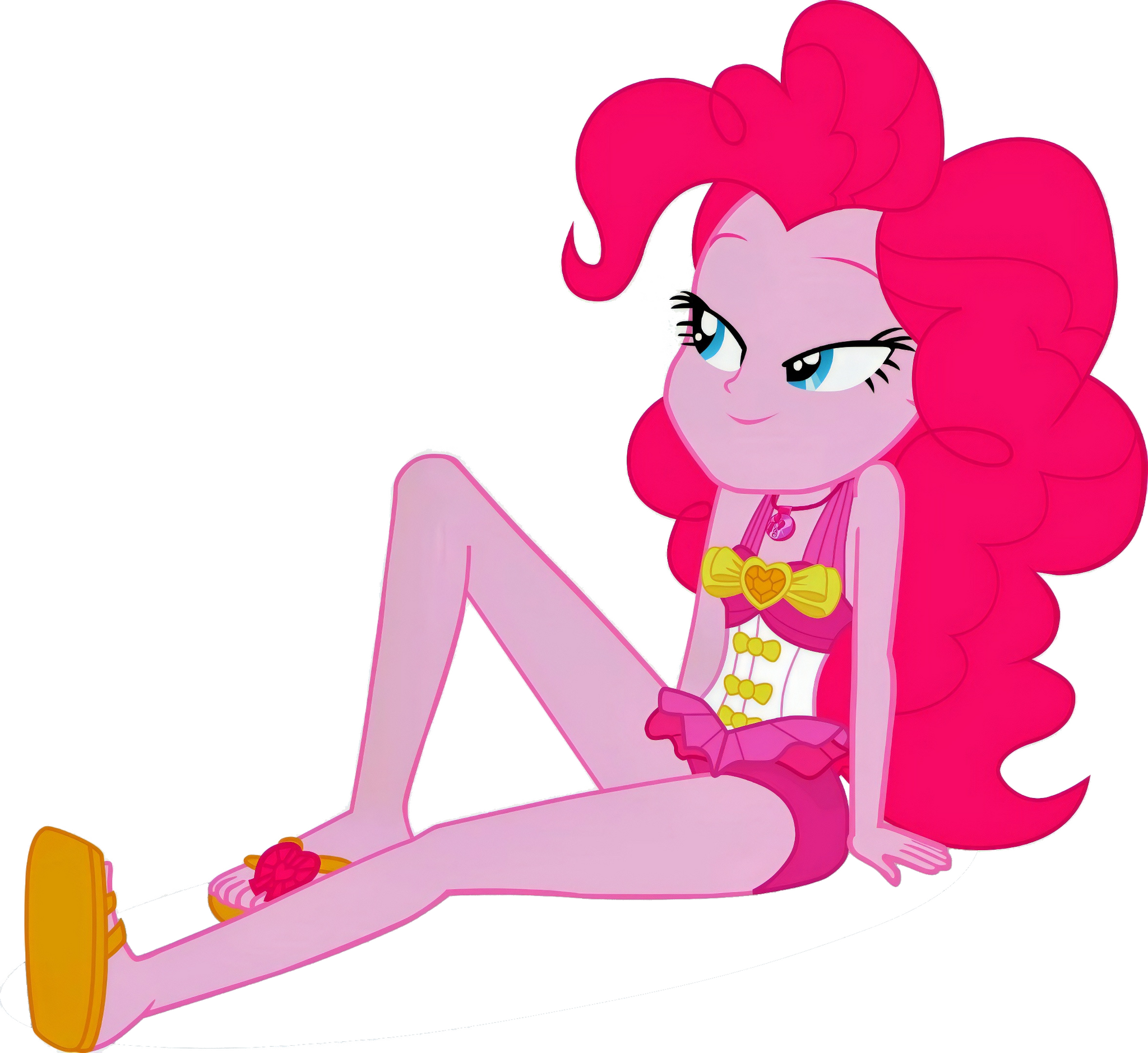 Equestria girls. Home Eight (my version). Heroines in swimsuits - Equestria girls, Swimsuit, Longpost, My little pony, Twilight sparkle, Fluttershy, Rarity, Pinkie pie, Bon bon, Twinkle Shine, Sunset shimmer, Starlight Glimmer