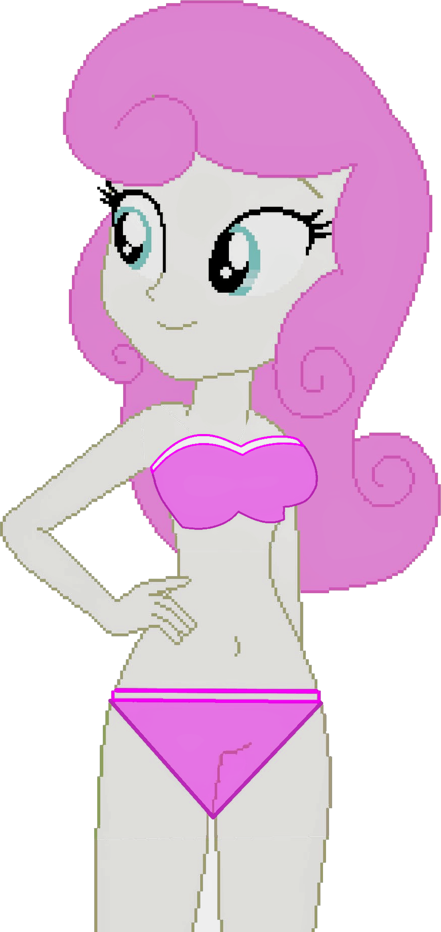 Equestria girls. Home Eight (my version). Heroines in swimsuits - Equestria girls, Swimsuit, Longpost, My little pony, Twilight sparkle, Fluttershy, Rarity, Pinkie pie, Bon bon, Twinkle Shine, Sunset shimmer, Starlight Glimmer