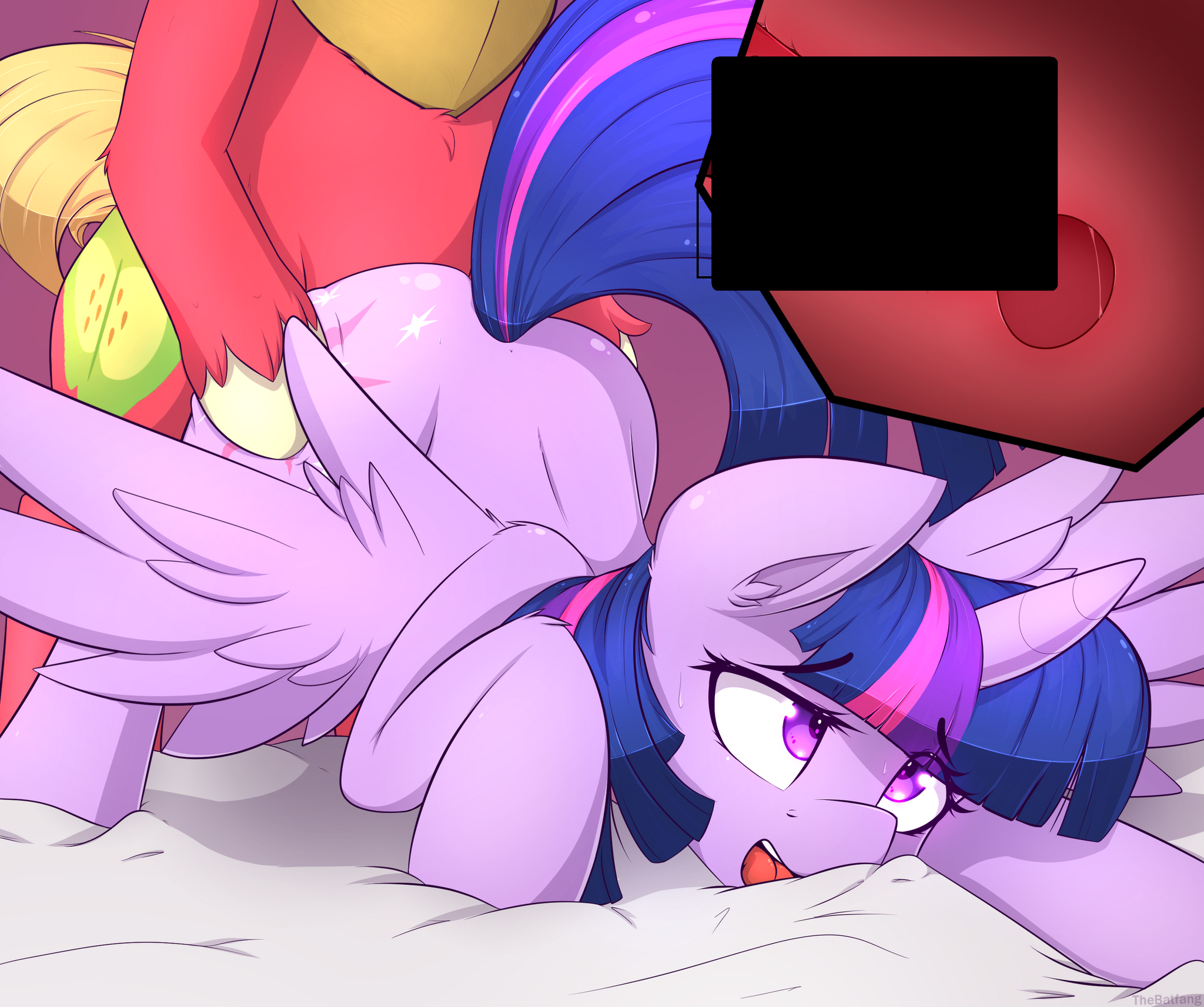 Close friendship with a friend's brother - NSFW, Art, My little pony, PonyArt, Twilight sparkle, Big Macintosh, Shipping, MLP Explicit