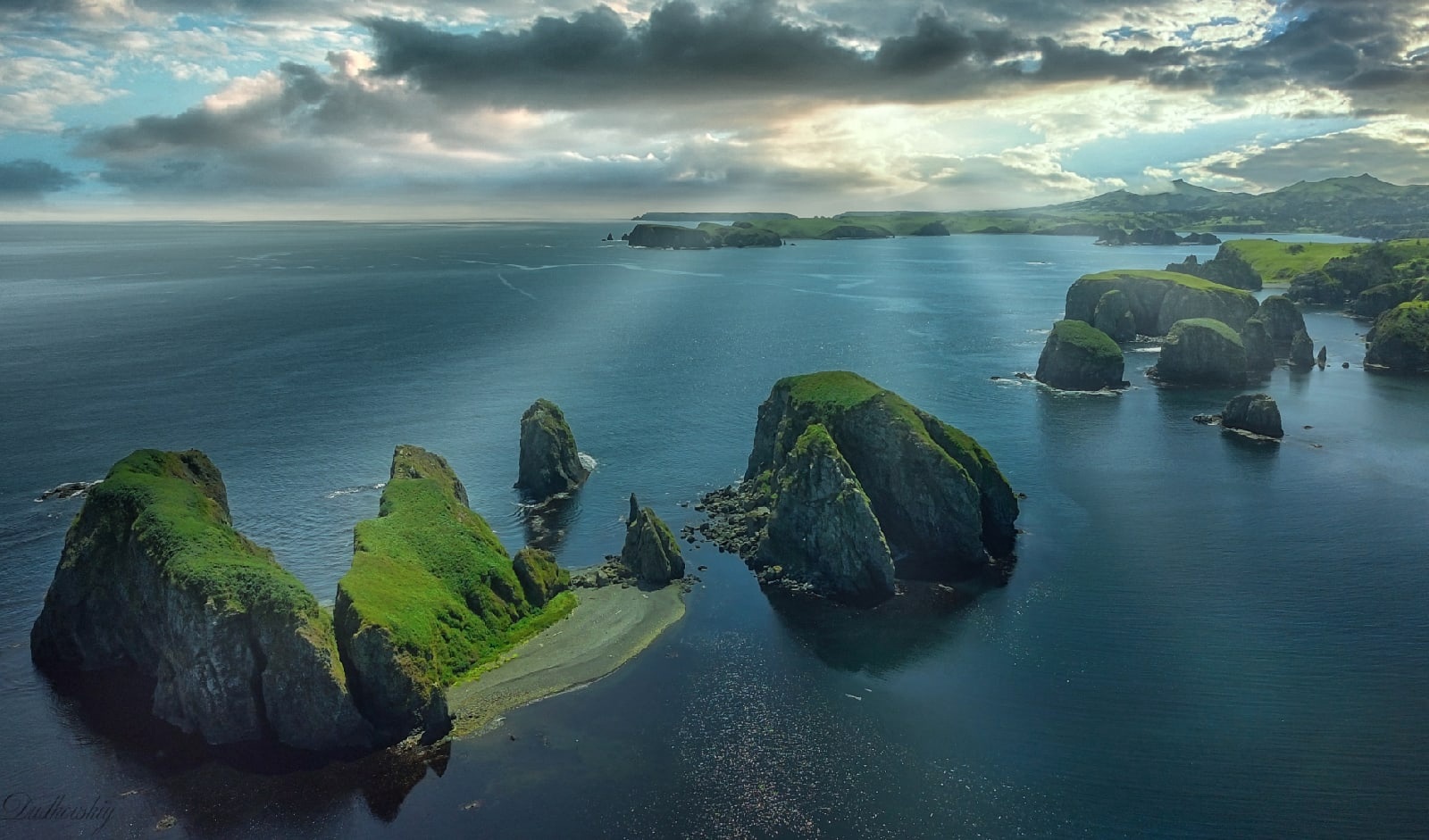 остров зеленый курильские острова