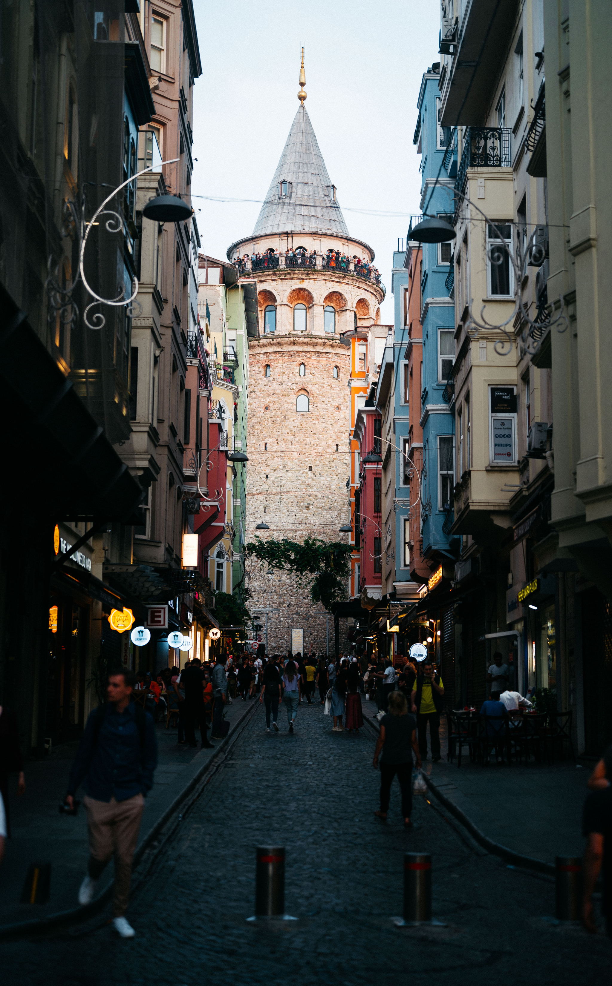 Istanbul from the height of the Galata Tower - My, Travels, Turkey, Istanbul, Galata, Tower, MythBusters, Longpost