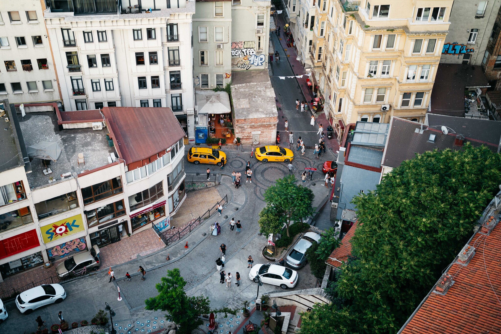 Istanbul from the height of the Galata Tower - My, Travels, Turkey, Istanbul, Galata, Tower, MythBusters, Longpost