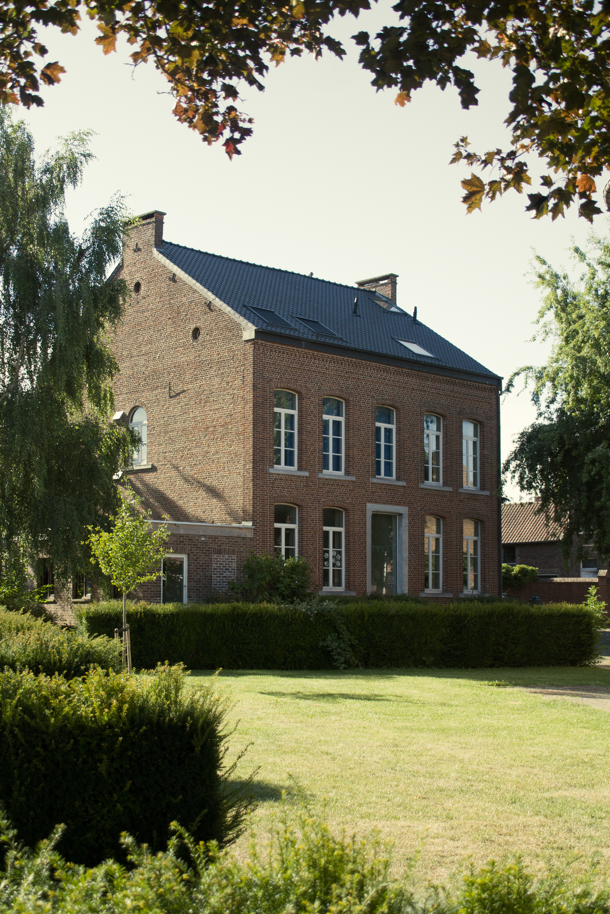 Rectory - My, House, Brick house, Kindergarten, The photo, Belgium