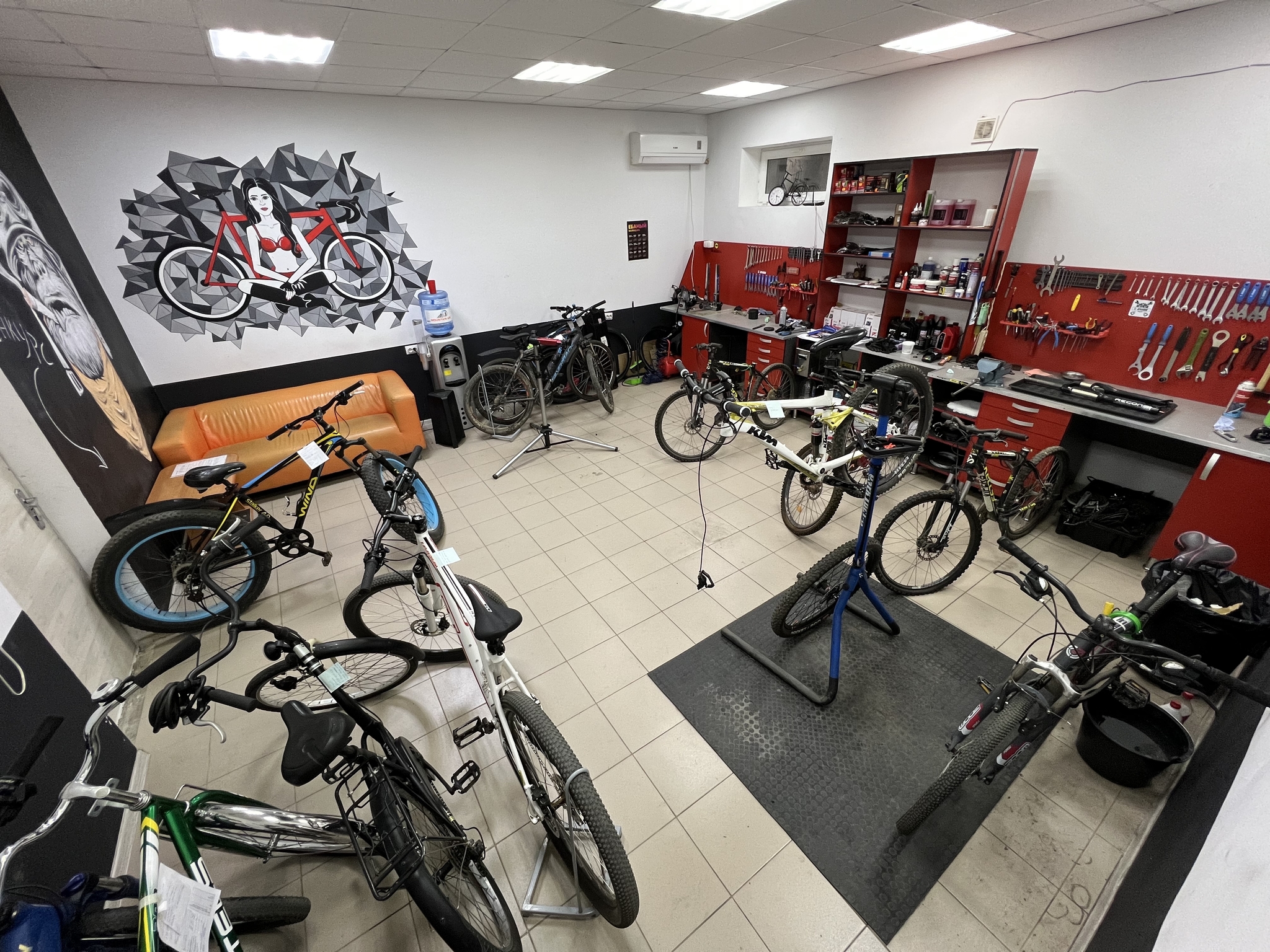 Bicycle repair business in Krasnodar. - My, Business, A bike, Longpost, Krasnodar