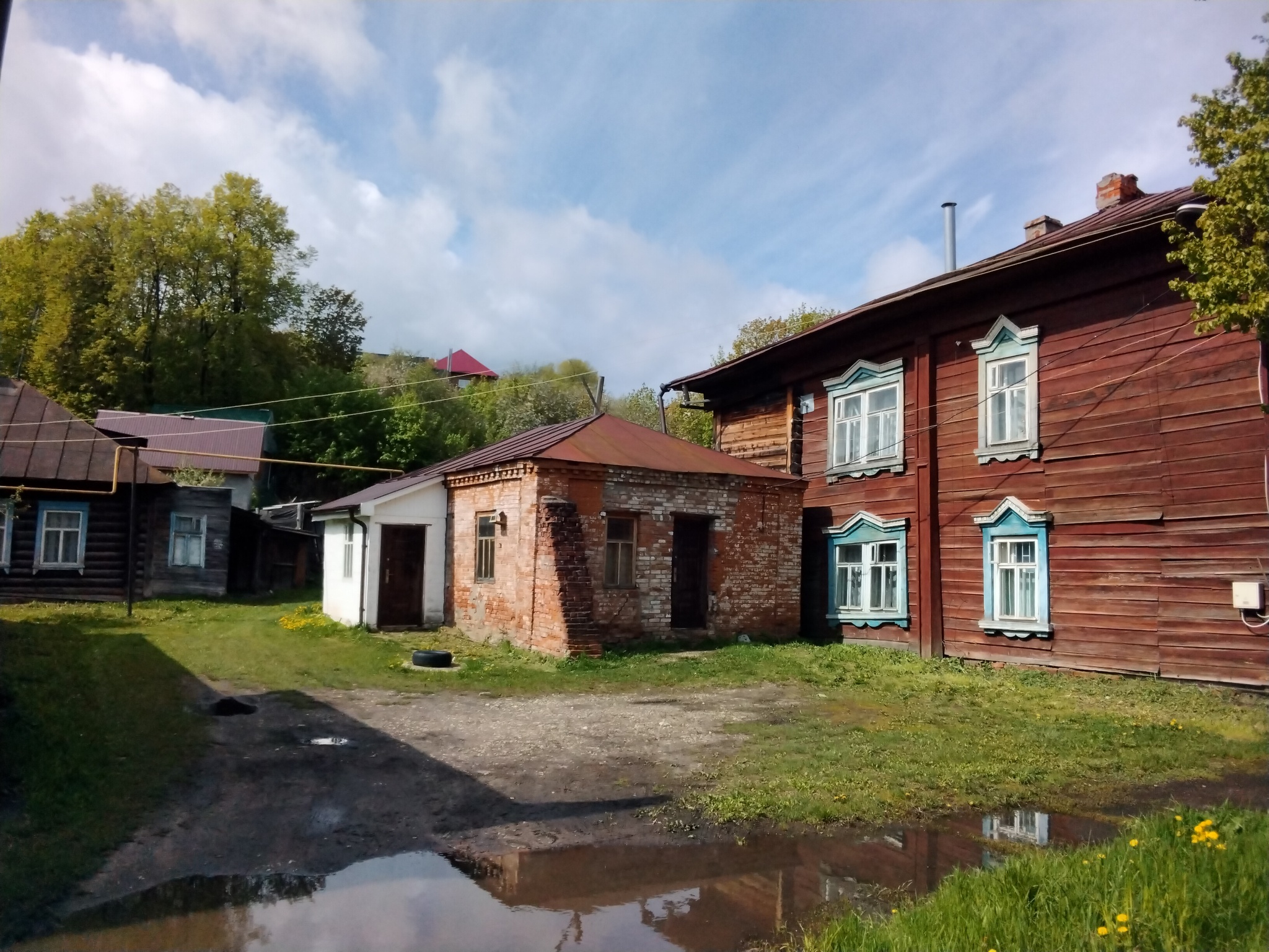 Kozmodemyansk, a city with a special atmosphere of antiquity, silence and spaciousness - My, Kozmodemyansk, Volga river, Mobile photography, Longpost