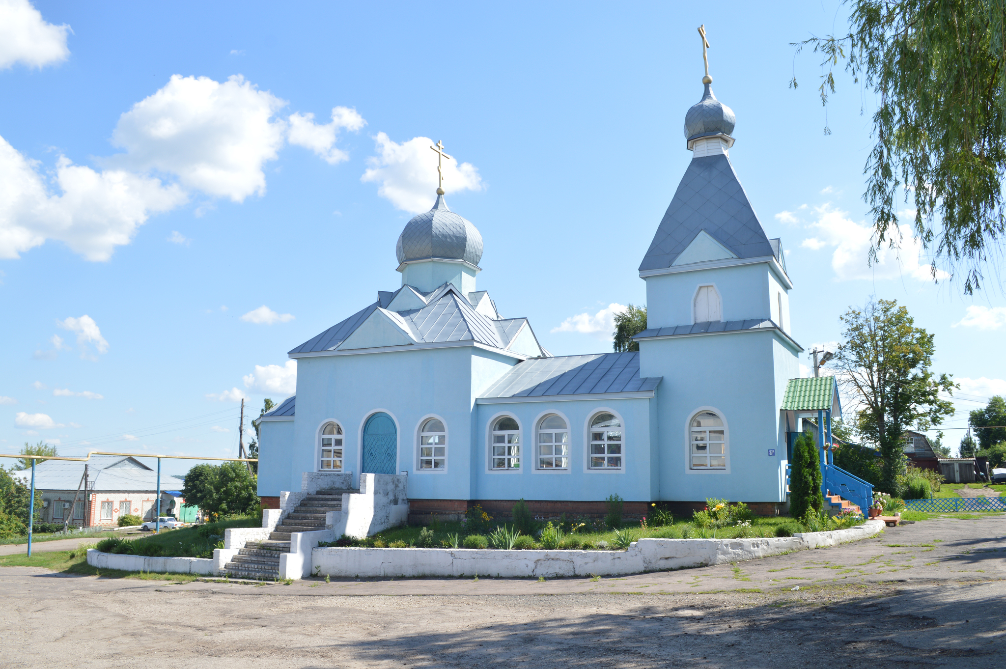 Temple of the Kazan Icon of the Mother of God in the Turks (before-before-became) - My, Temple, Church, It Was-It Was, Nikon, The photo, sights, Novodel, Christianity, Building, Longpost