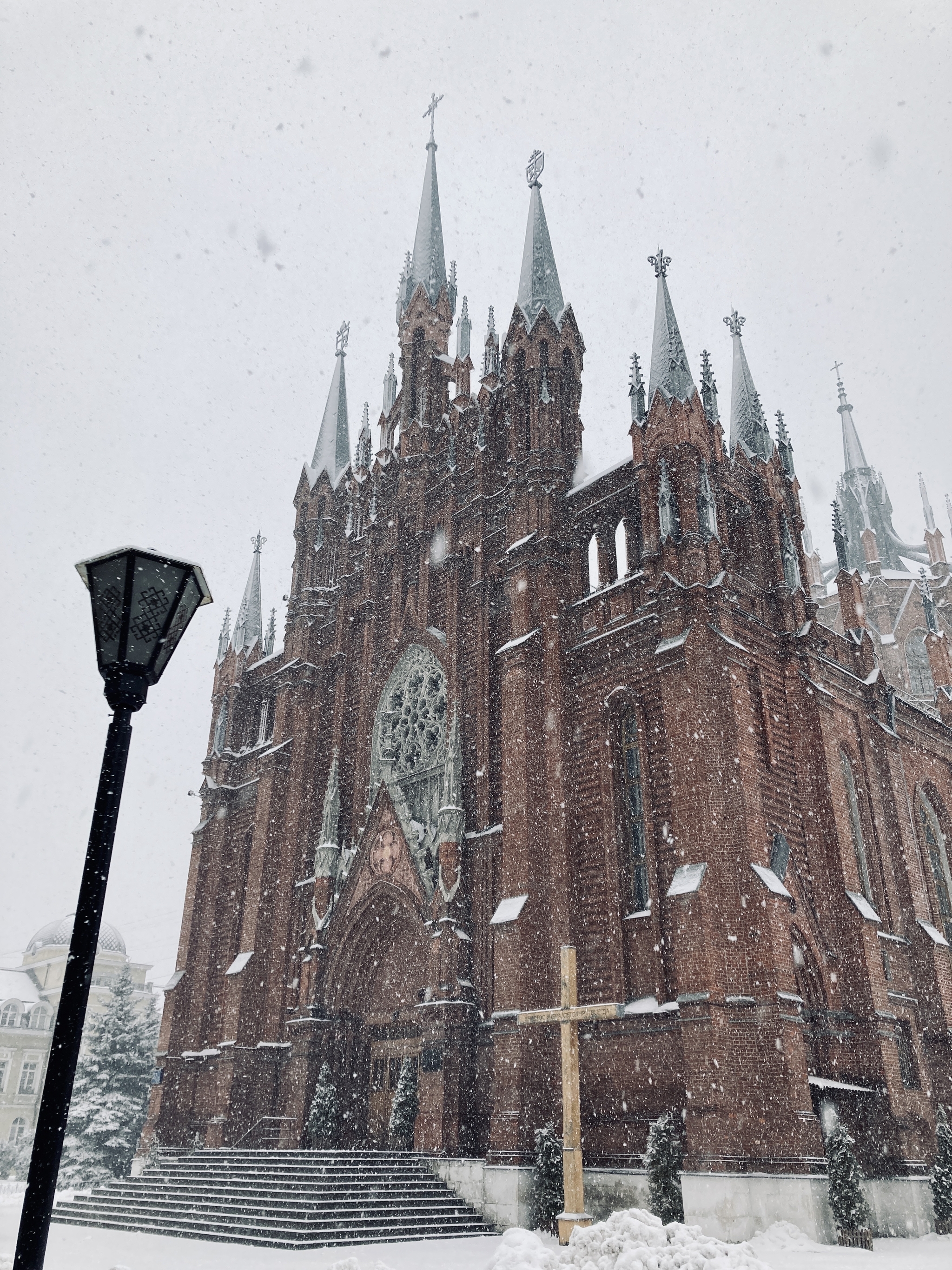 Католический собор в Москве - Моё, Москва, Архитектура, Католическая церковь, Фотография, Собор