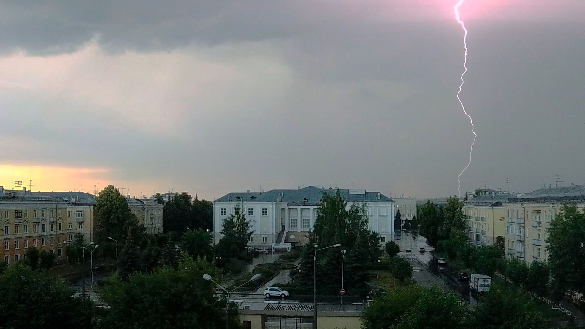 Sarov. Thunderstorm stills - Sarov, But, Closed city, Thunderstorm, Longpost