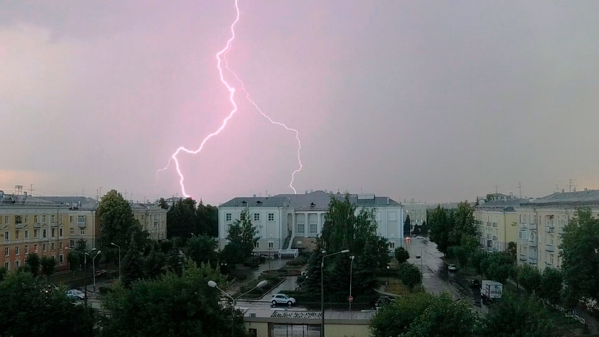 Sarov. Thunderstorm stills - Sarov, But, Closed city, Thunderstorm, Longpost