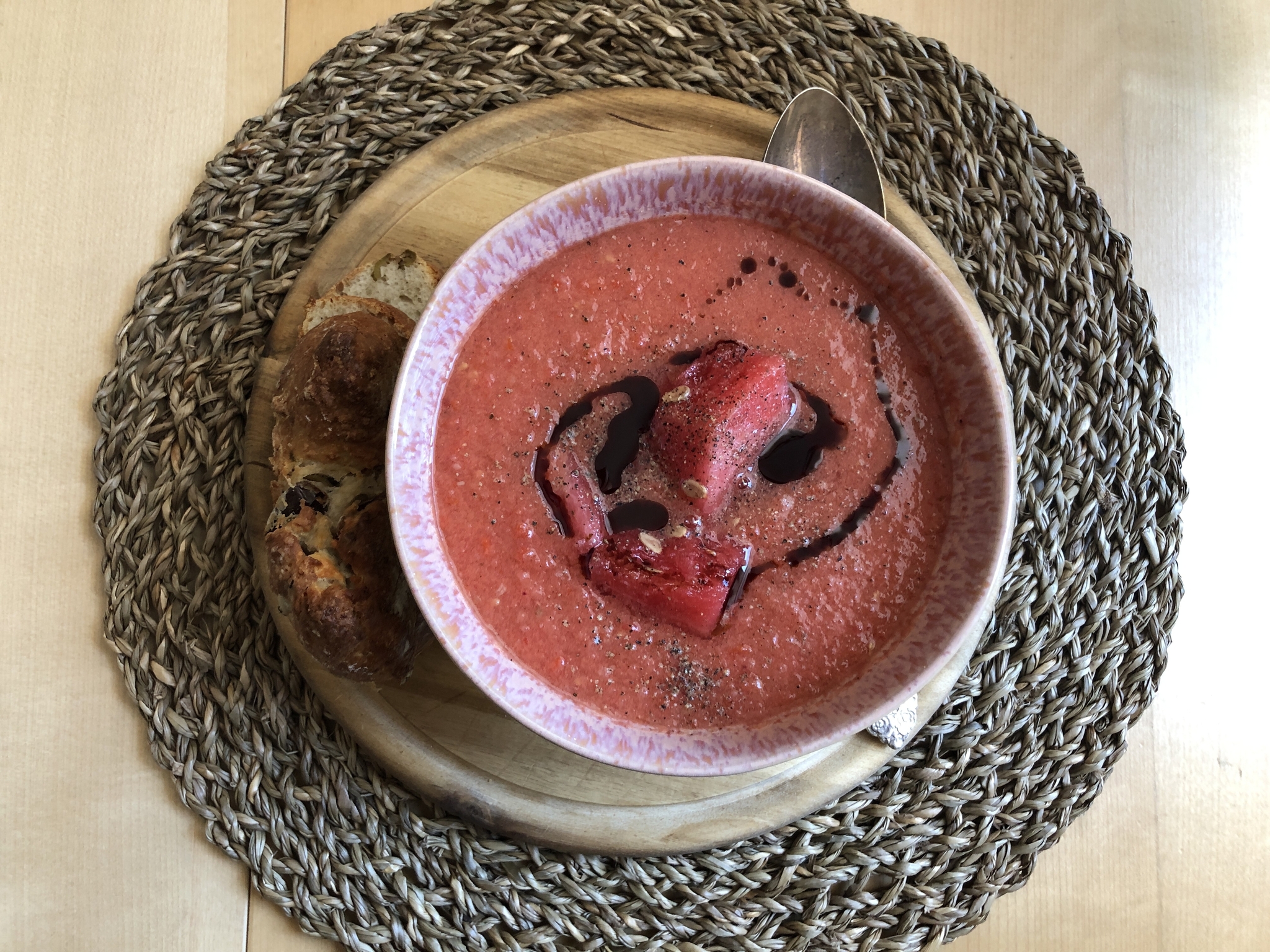 Gazpacho: greetings from Sicily - My, Food, Gazpacho, Preparation, Recipe, Men's cooking, Meat Free, Italian food, Just, Longpost