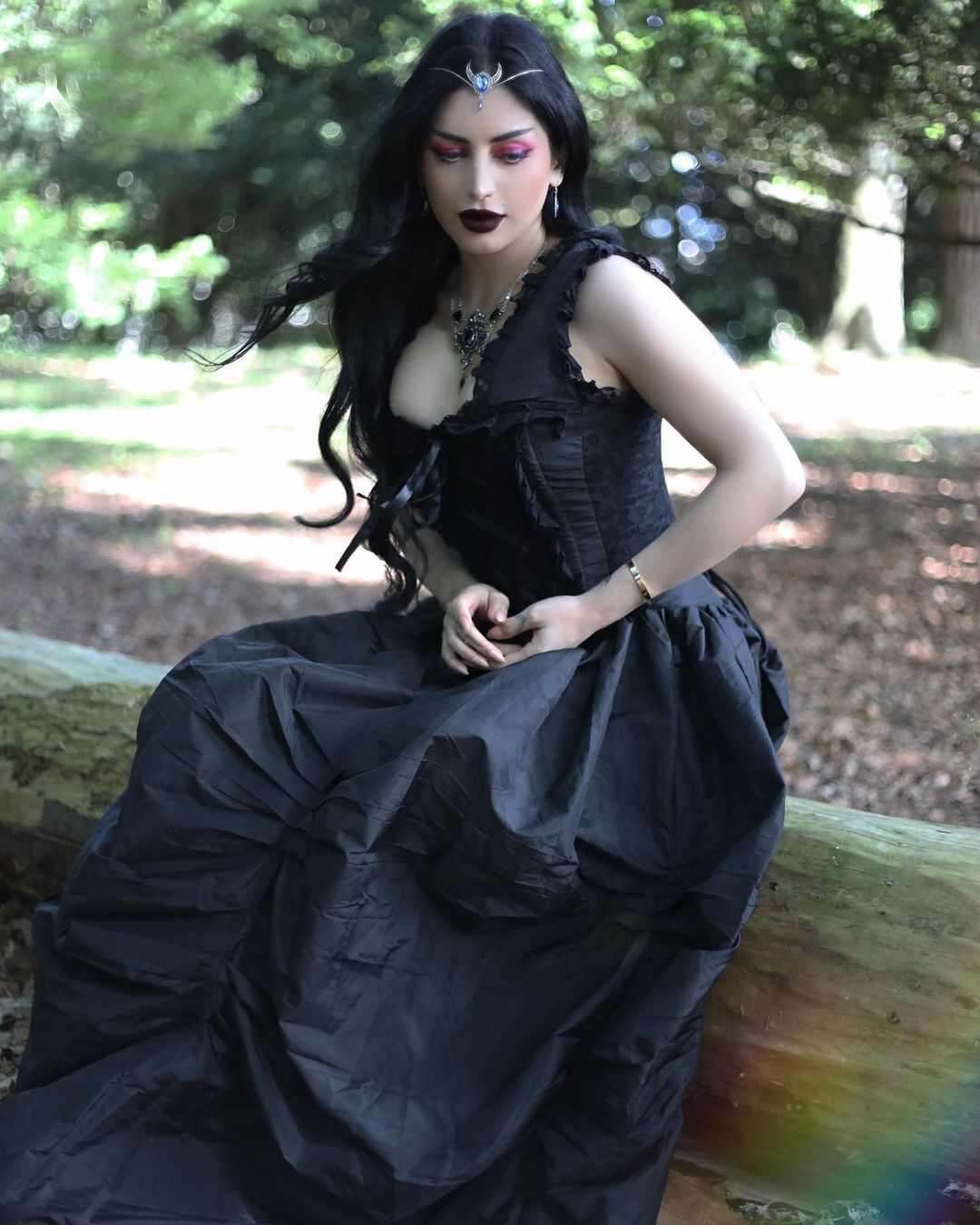 Mahafsoun - Girls, Goths, The photo, Informals, Long hair, Longpost