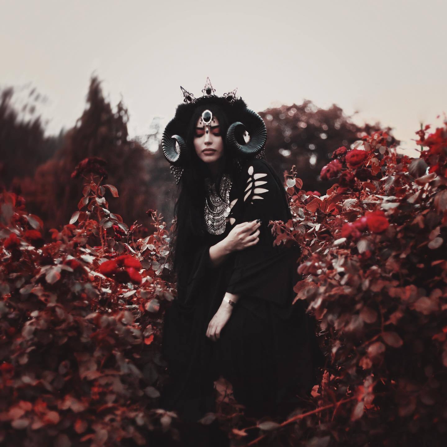 Mahafsoun - Girls, Goths, The photo, Informals, Long hair, Longpost