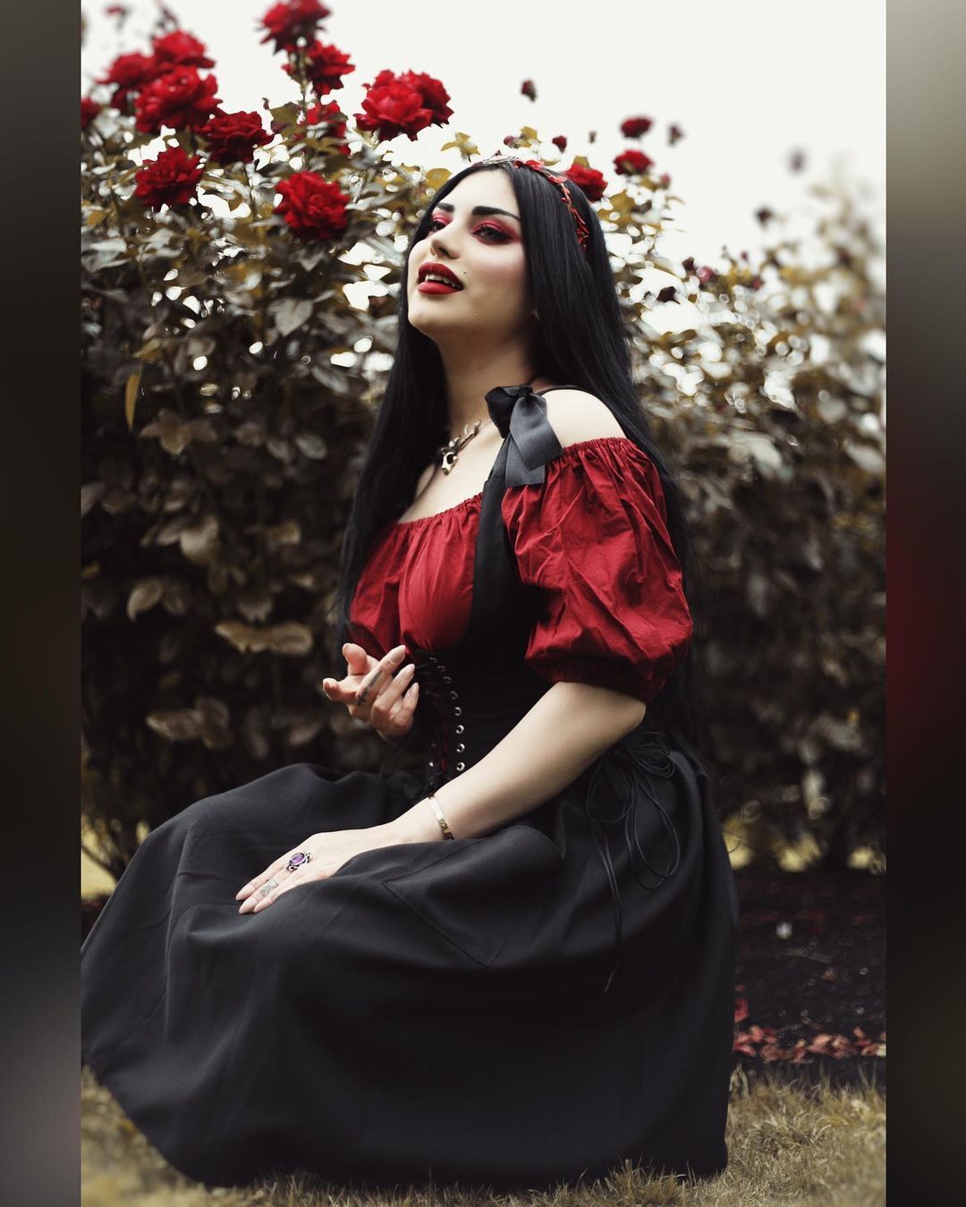 Mahafsoun - Girls, Goths, The photo, Informals, Long hair, Longpost