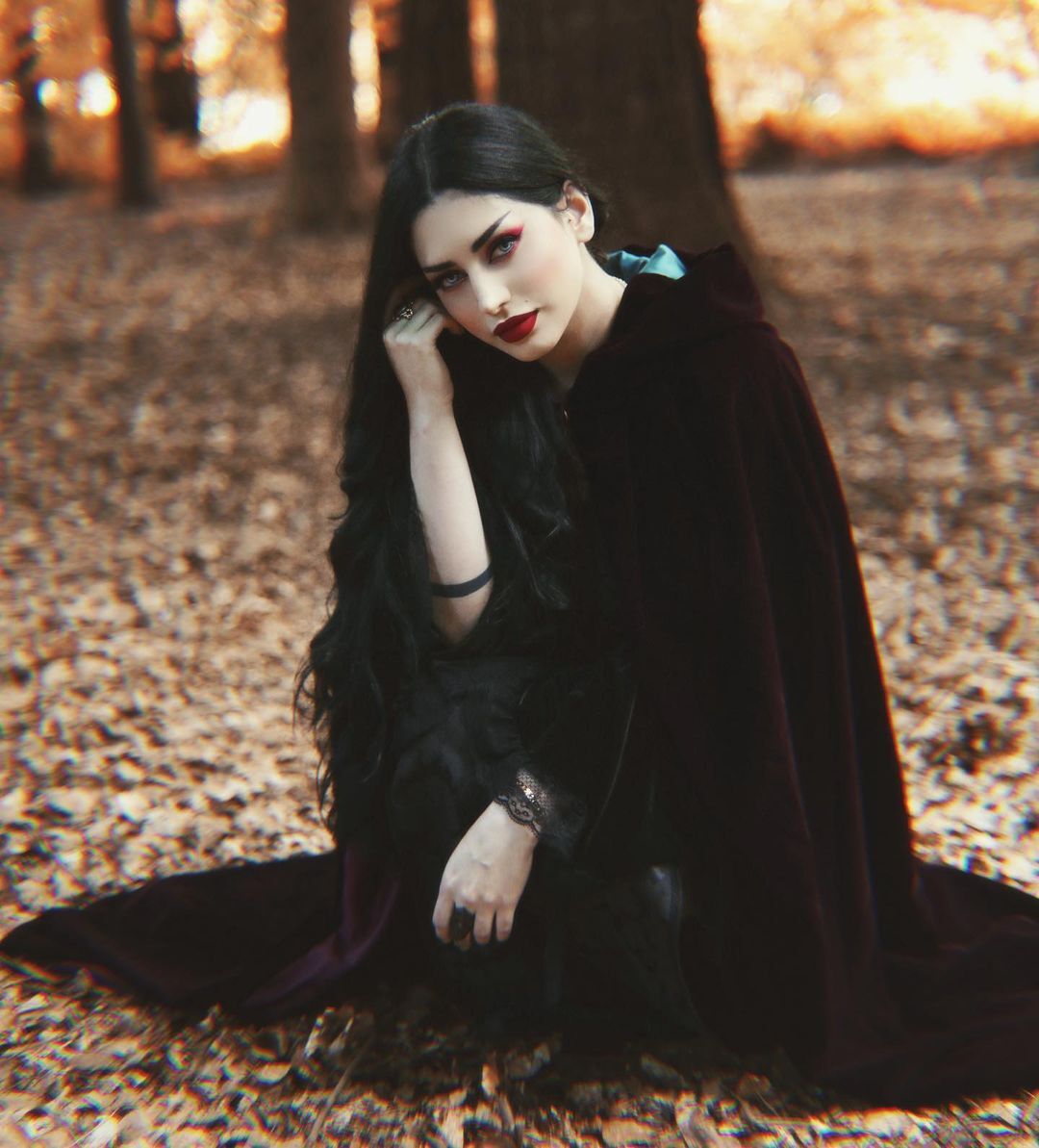 Mahafsoun - Girls, Goths, The photo, Informals, Long hair, Longpost