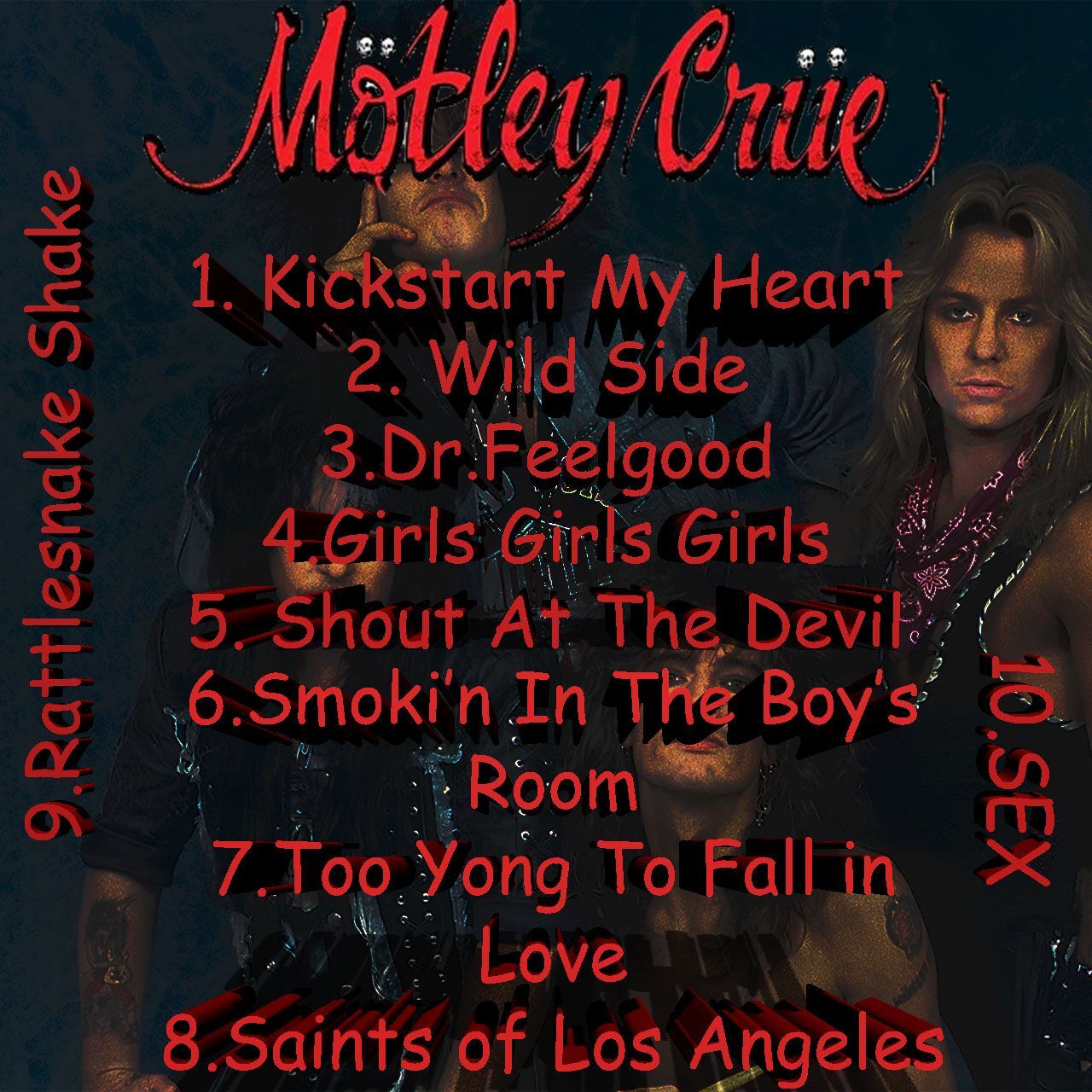 The Best Songs of Motley Crue | Пикабу