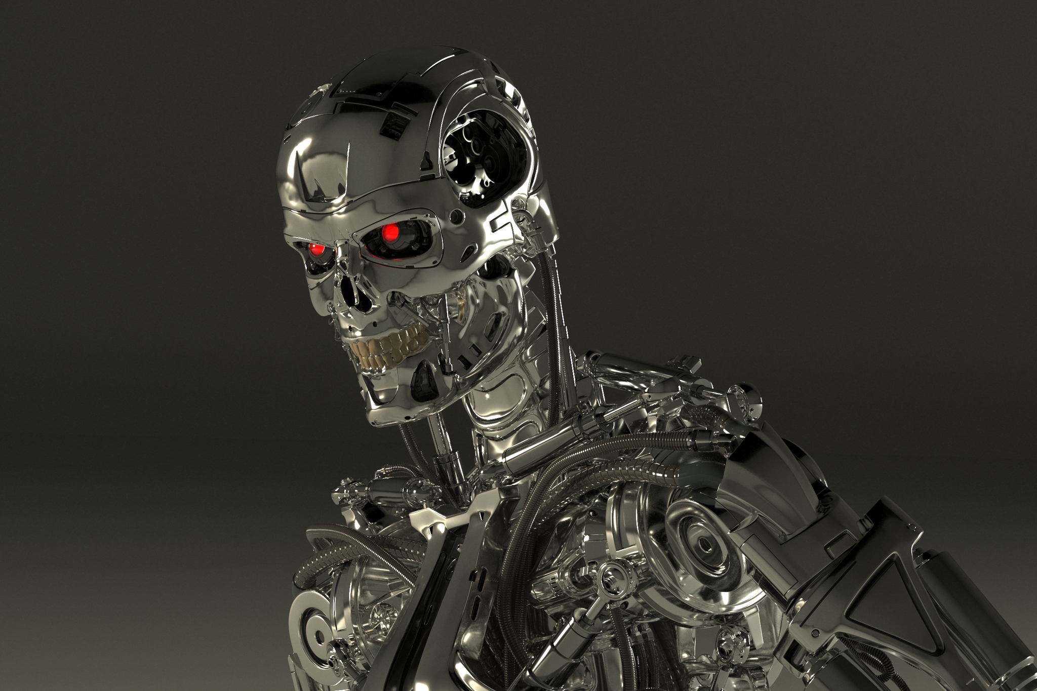 Terminator t-800 3d model V19 - Моё, Терминатор, Терминатор 2: Судный день, Длиннопост