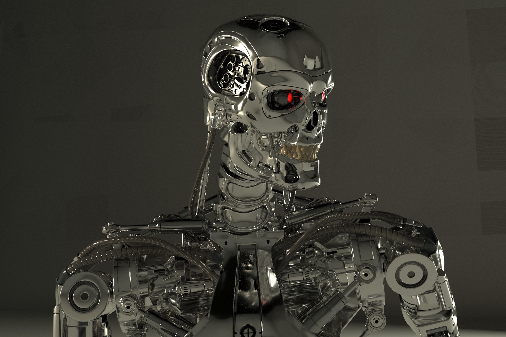 Terminator t-800 3d model V19 - Моё, Терминатор, Терминатор 2: Судный день, Длиннопост