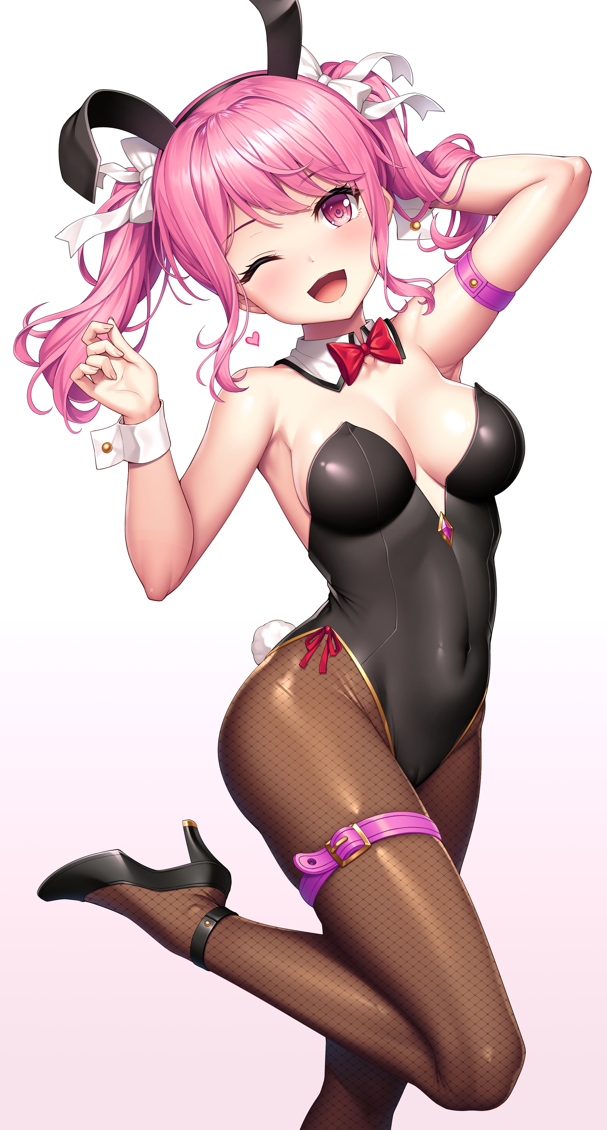 Bunny Aya - NSFW, Anime, Anime art, Art, Bang Dream!, Maruyama aya, Kusowarota, Bunnysuit, Boobs, Labia, Nudity, Hand-drawn erotica, Erotic, Longpost