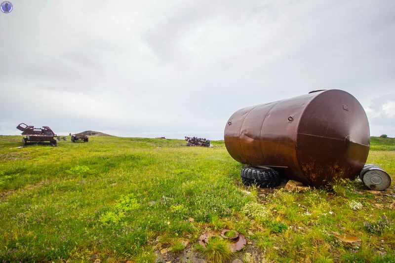 Continuation of the post Abandoned in the Arctic, fallen locators and rusty equipment at the position of the 6th air defense division of the S-300 air defense system on Kildin Island - Kildin Island, Antiaircraft gun, Abandoned, Military, the USSR, Yandex Zen, Military equipment, Reply to post, Longpost