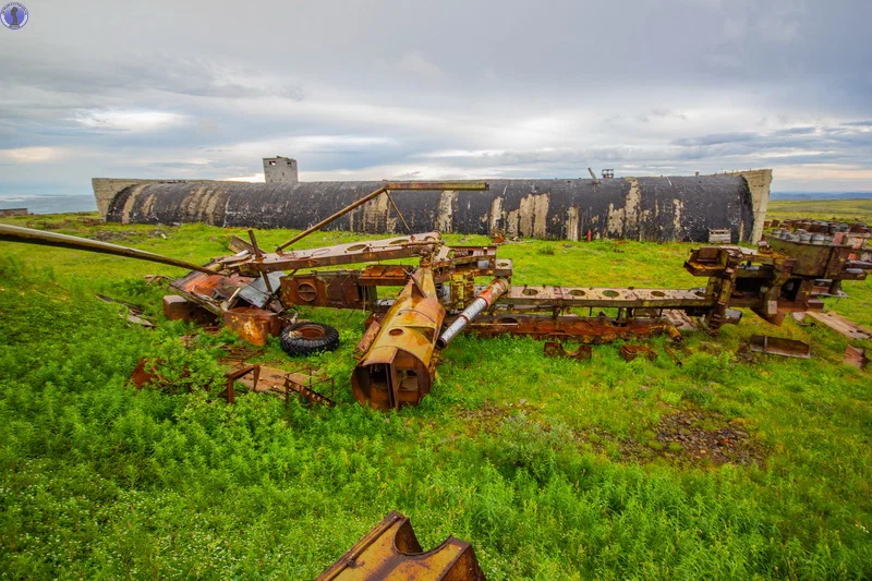 Continuation of the post Abandoned in the Arctic, fallen locators and rusty equipment at the position of the 6th air defense division of the S-300 air defense system on Kildin Island - Kildin Island, Antiaircraft gun, Abandoned, Military, the USSR, Yandex Zen, Military equipment, Reply to post, Longpost