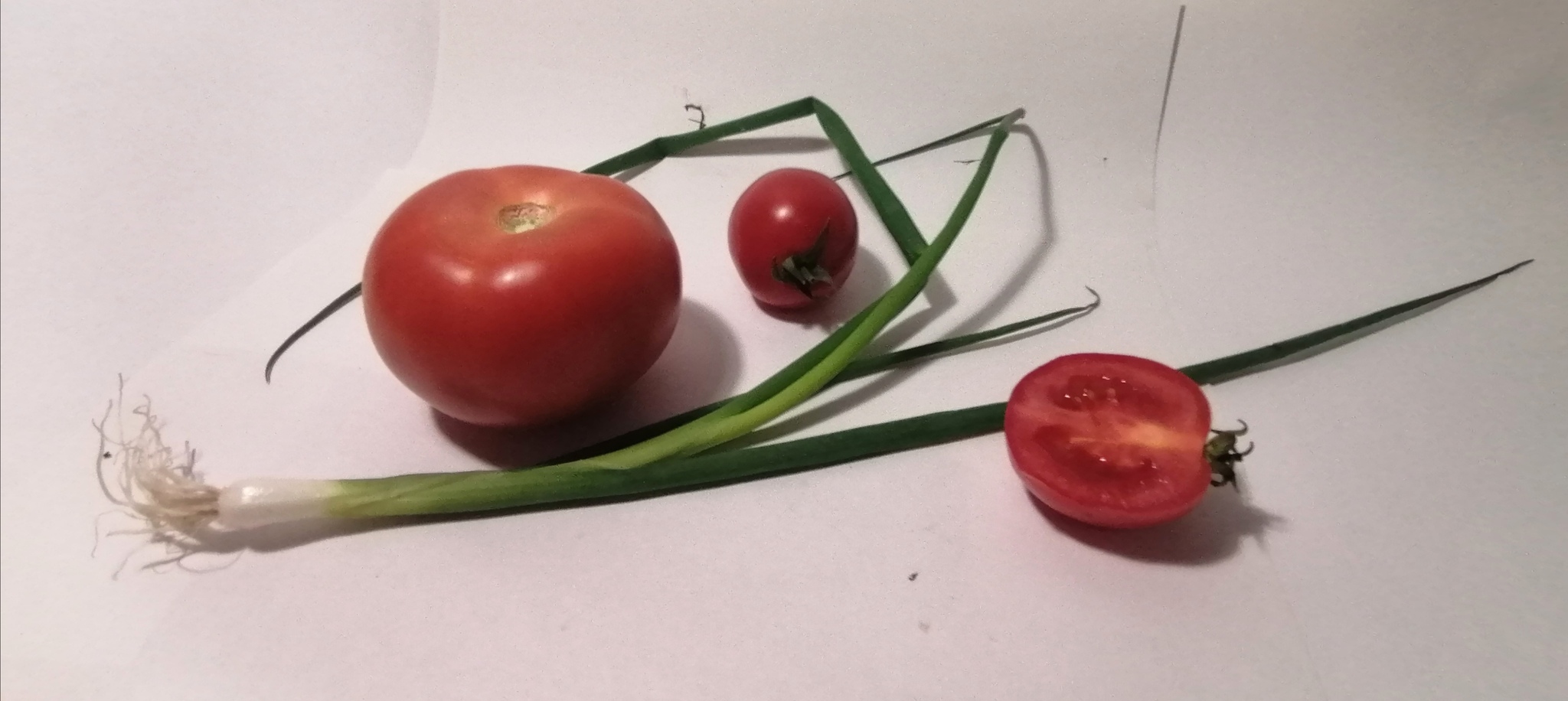 Salad - My, Watercolor, Paints, Etude, Hudozhka, Summer, Tomatoes, Food, Painting