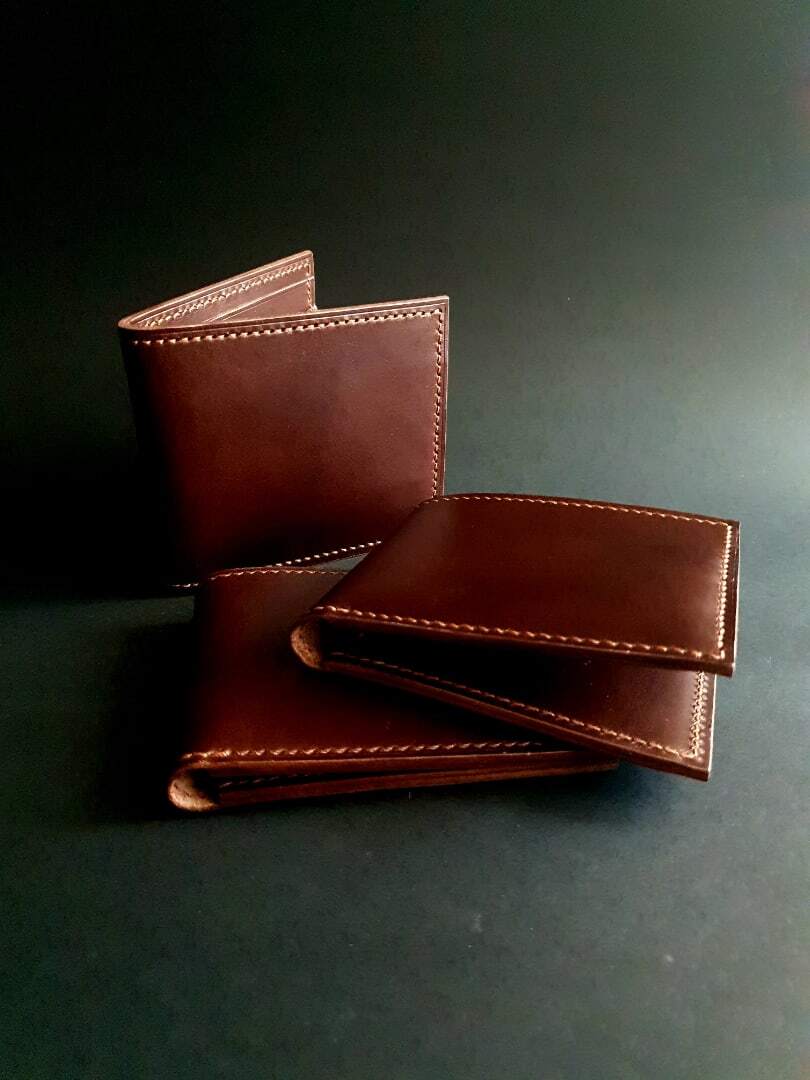 Bifolds. - My, Handmade, Leather products, Needlework without process, Hobby, Longpost