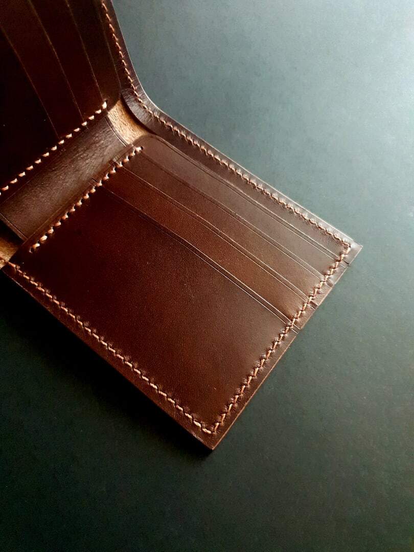 Bifolds. - My, Handmade, Leather products, Needlework without process, Hobby, Longpost